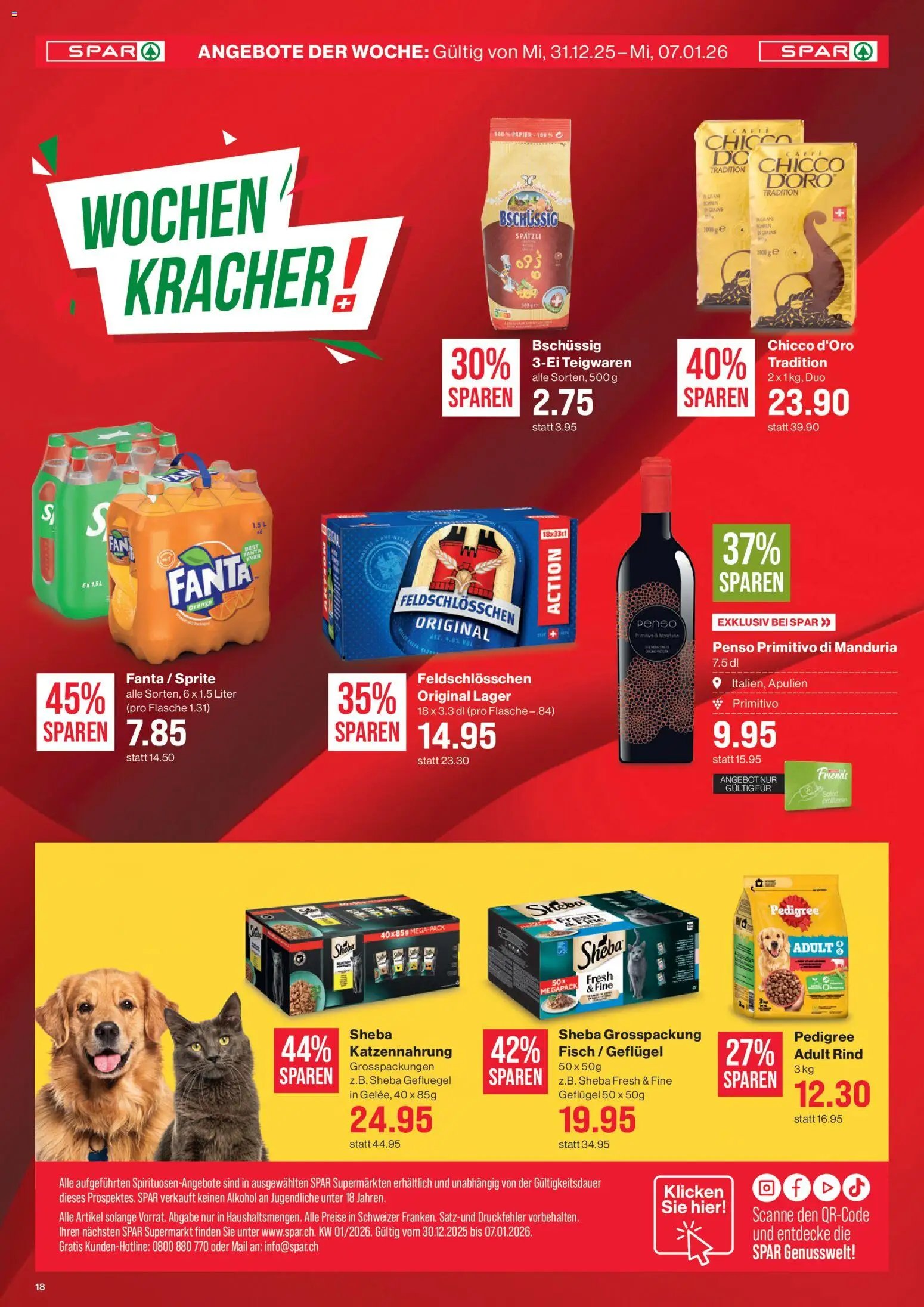 SPAR Aktionen (2025-12-31 - 2026-01-07) | 18