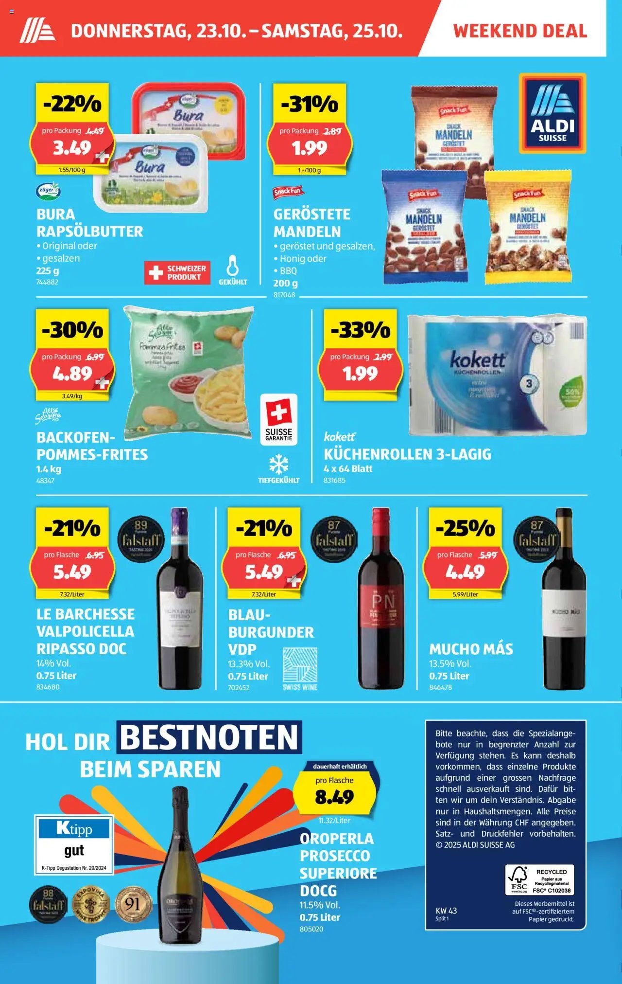 Aldi Aktionen (2025-10-23 - 2025-10-29)