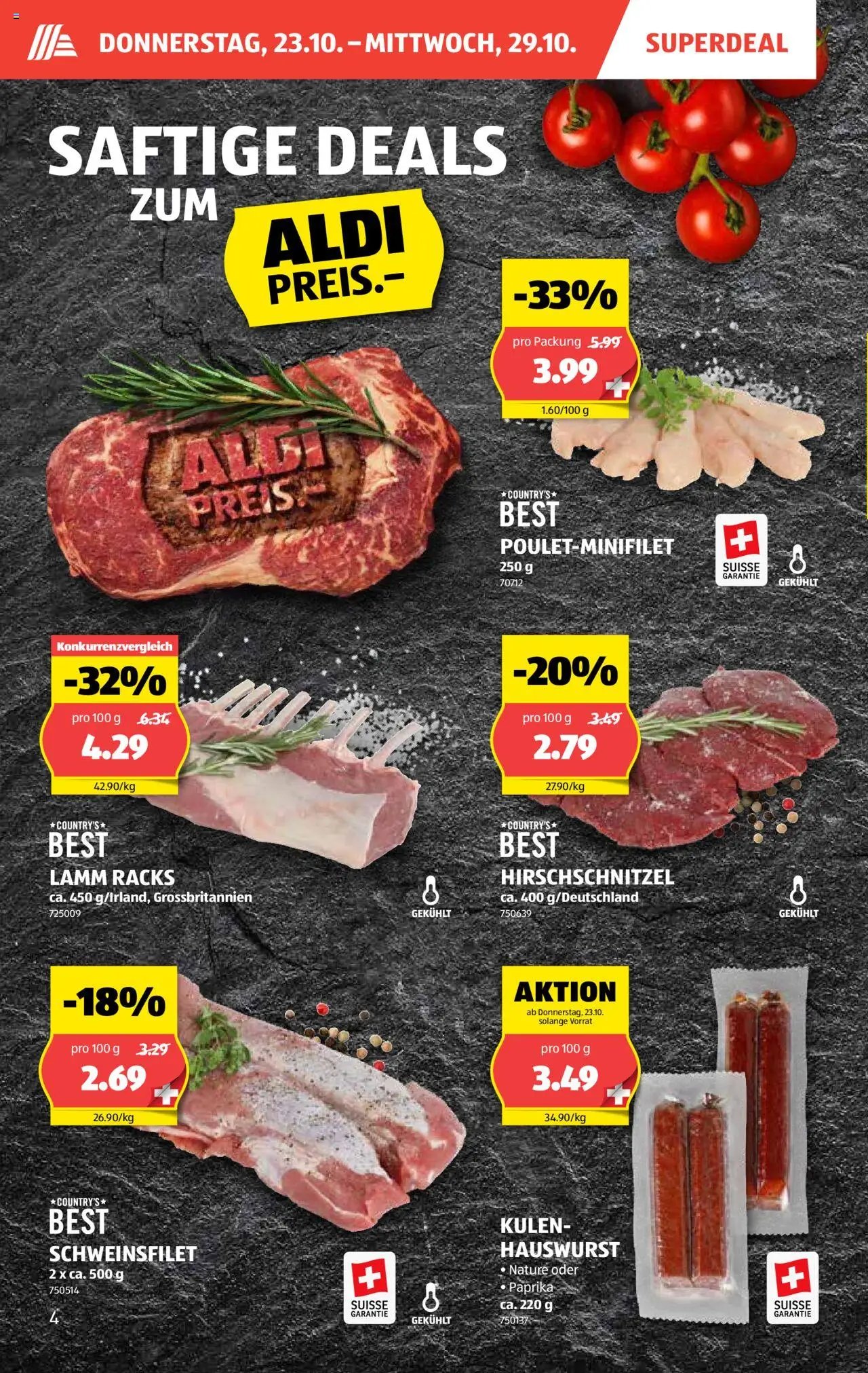 Aldi Aktionen (2025-10-23 - 2025-10-29)