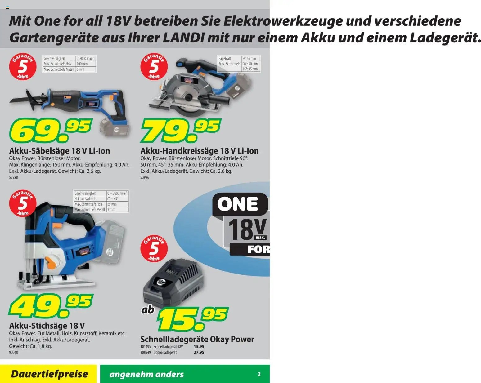 Landi Aktionen Heimwerker (2026-01-30 - 2026-06-30)