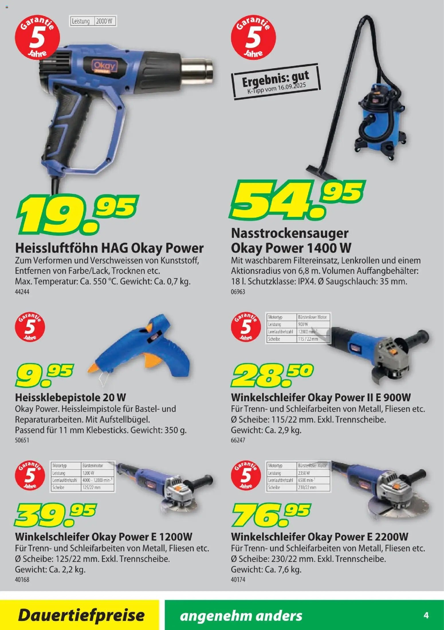 Landi Aktionen Heimwerker (2026-01-30 - 2026-06-30)