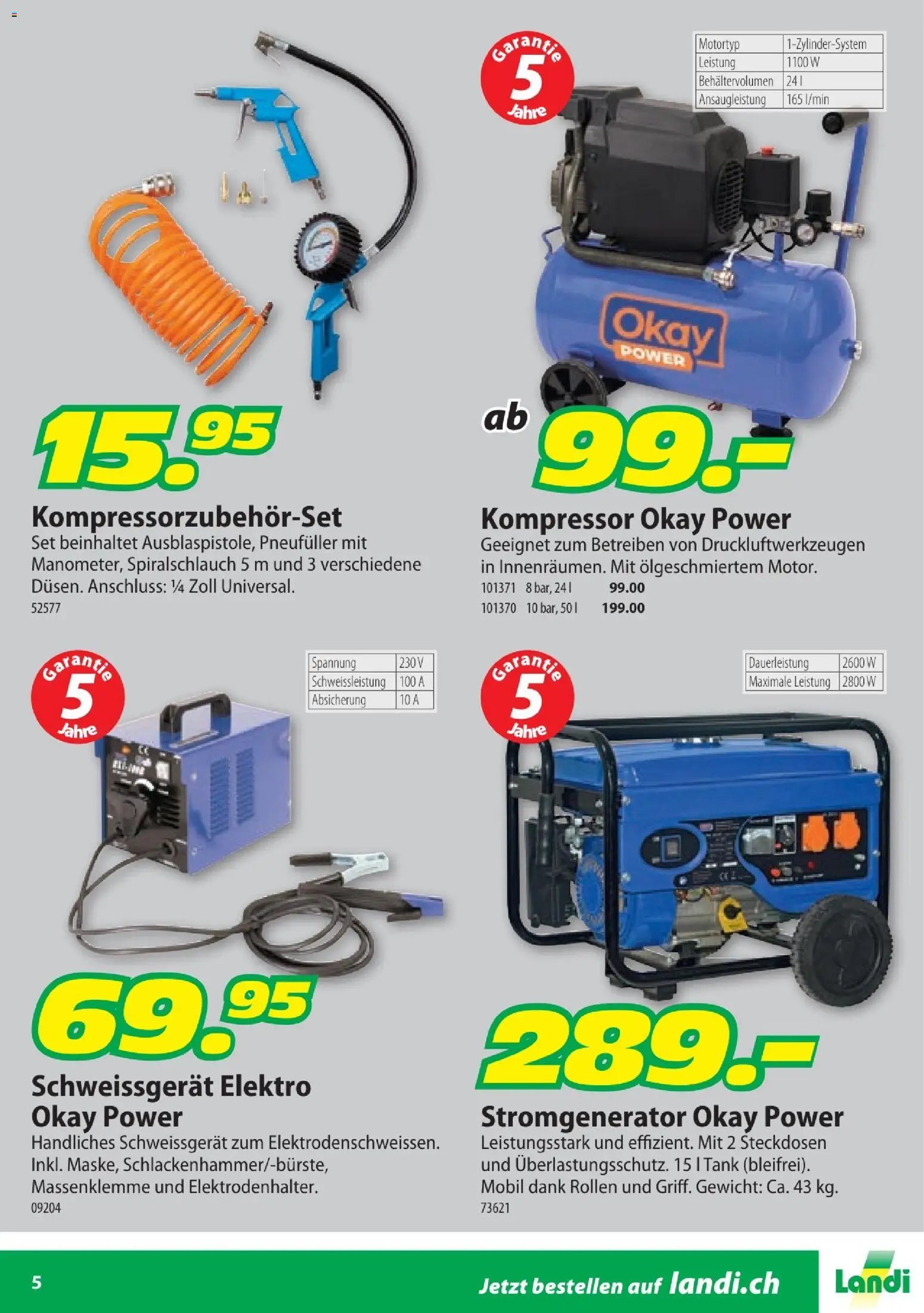 Landi Aktionen Heimwerker (2026-01-30 - 2026-06-30)