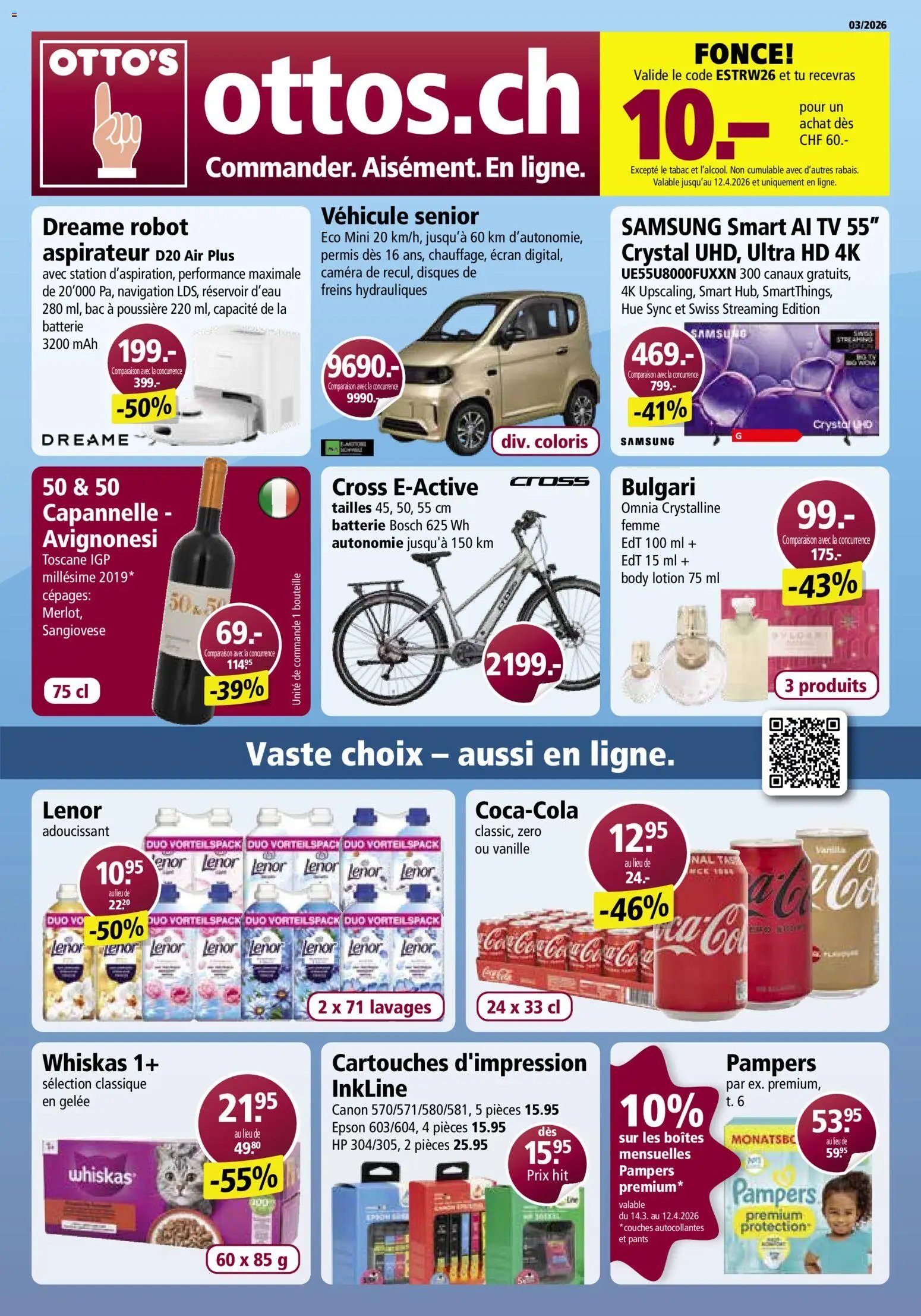 Otto's aktionen Online FR (2026-03-09 - 2026-04-04)