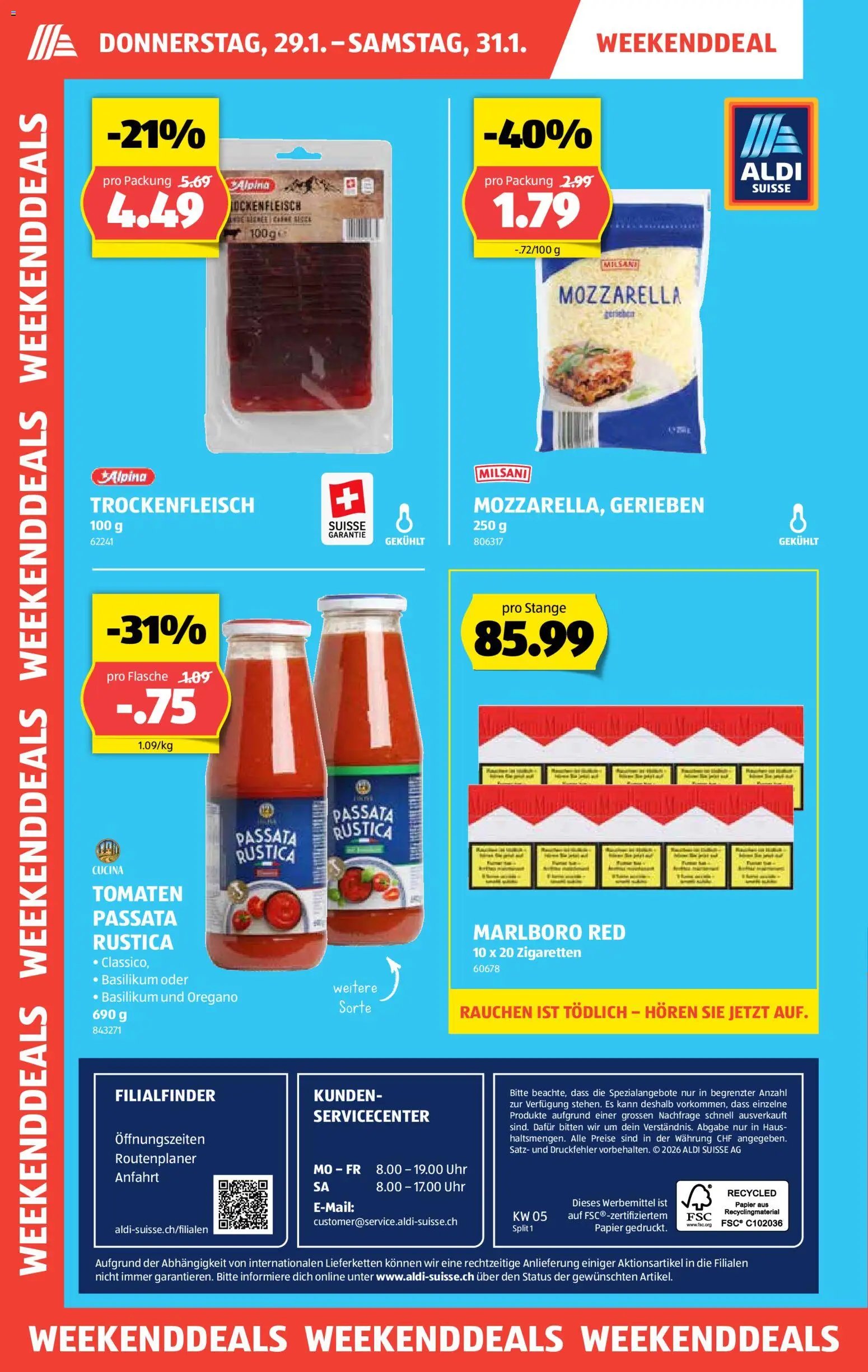 Aldi Aktionen (2026-01-29 - 2026-02-04) | 2