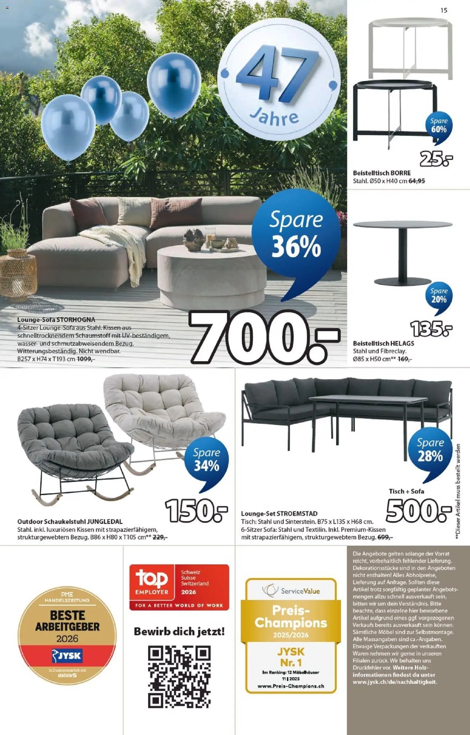 JYSK aktionen (2026-04-14 - 2026-04-27)