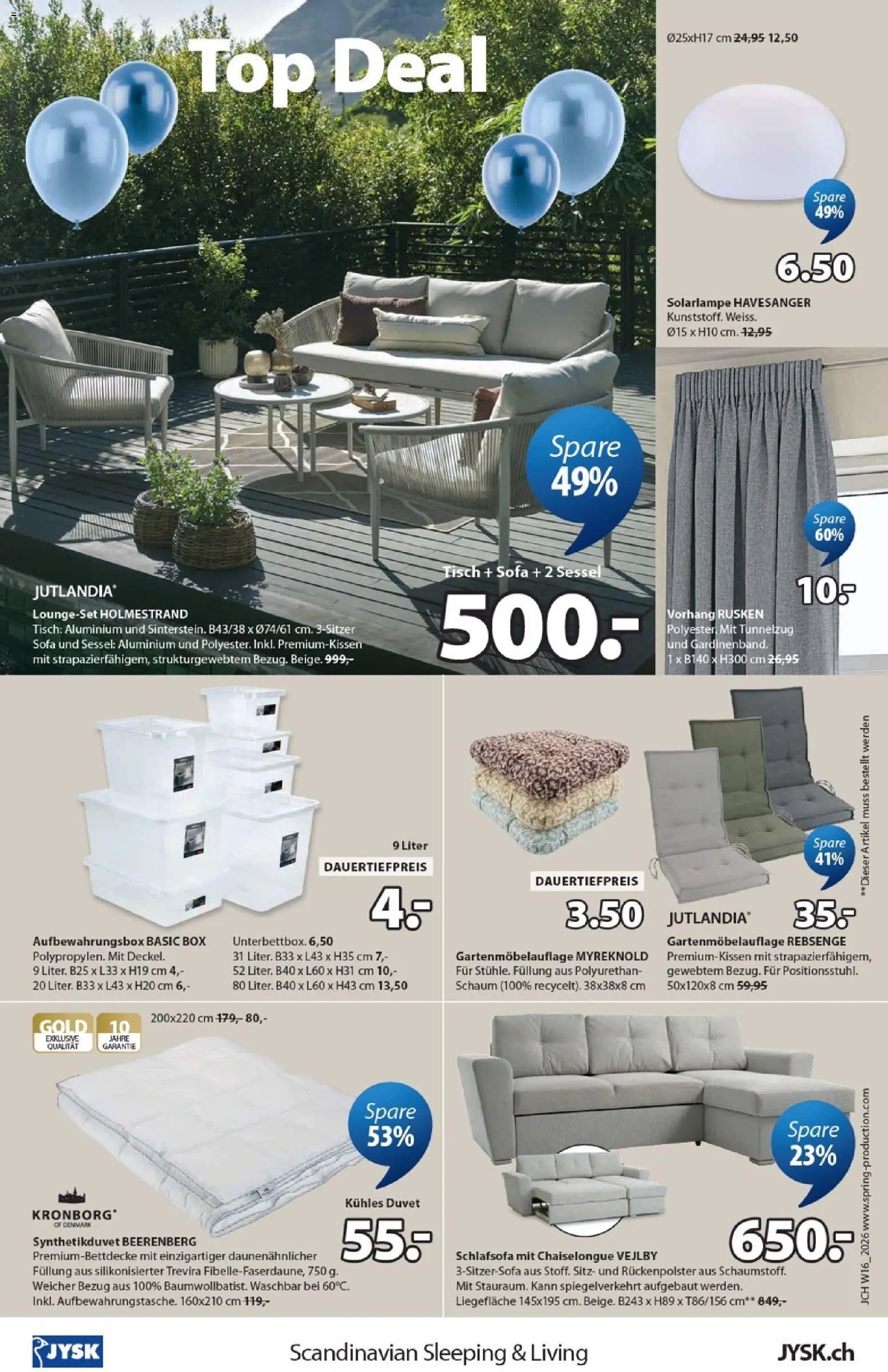 JYSK aktionen (2026-04-14 - 2026-04-27)