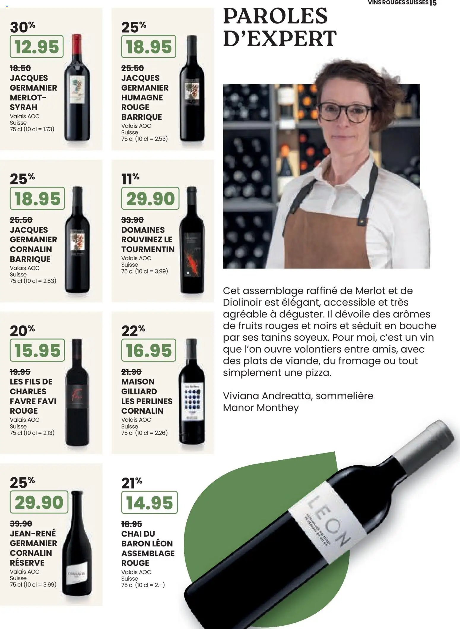 Manor aktionen Wine FR