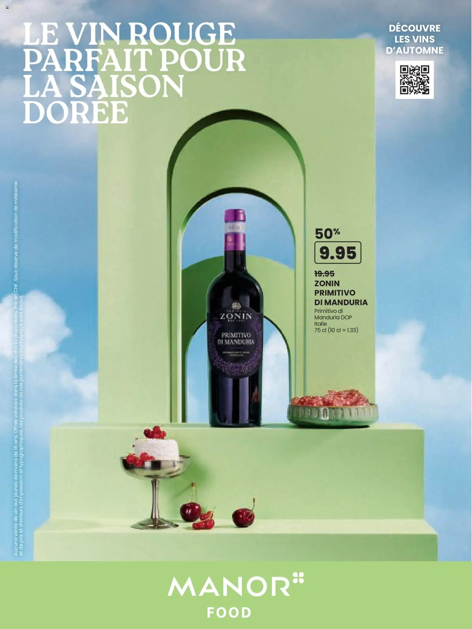 Manor aktionen Wine FR
