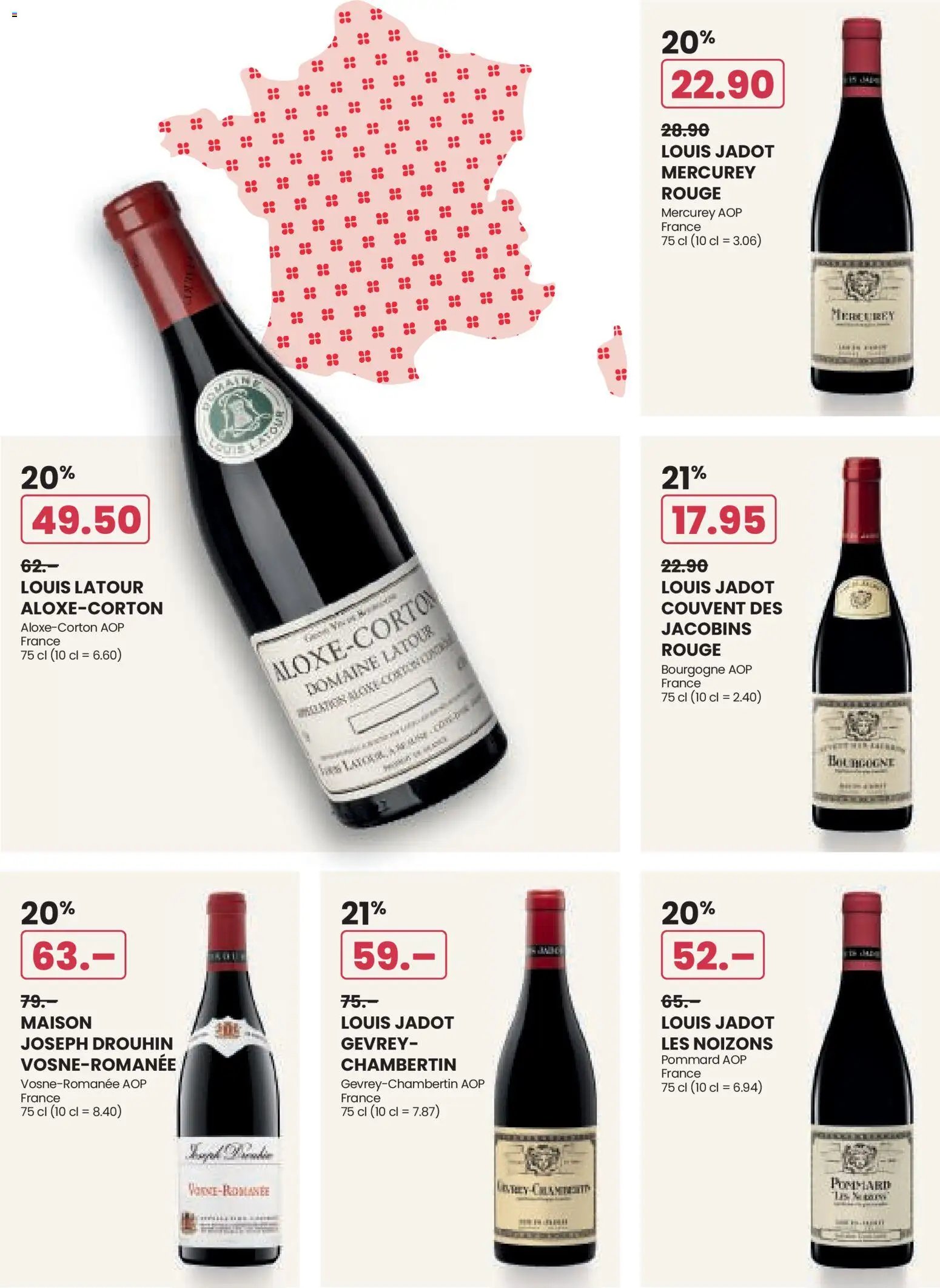 Manor aktionen Wine FR