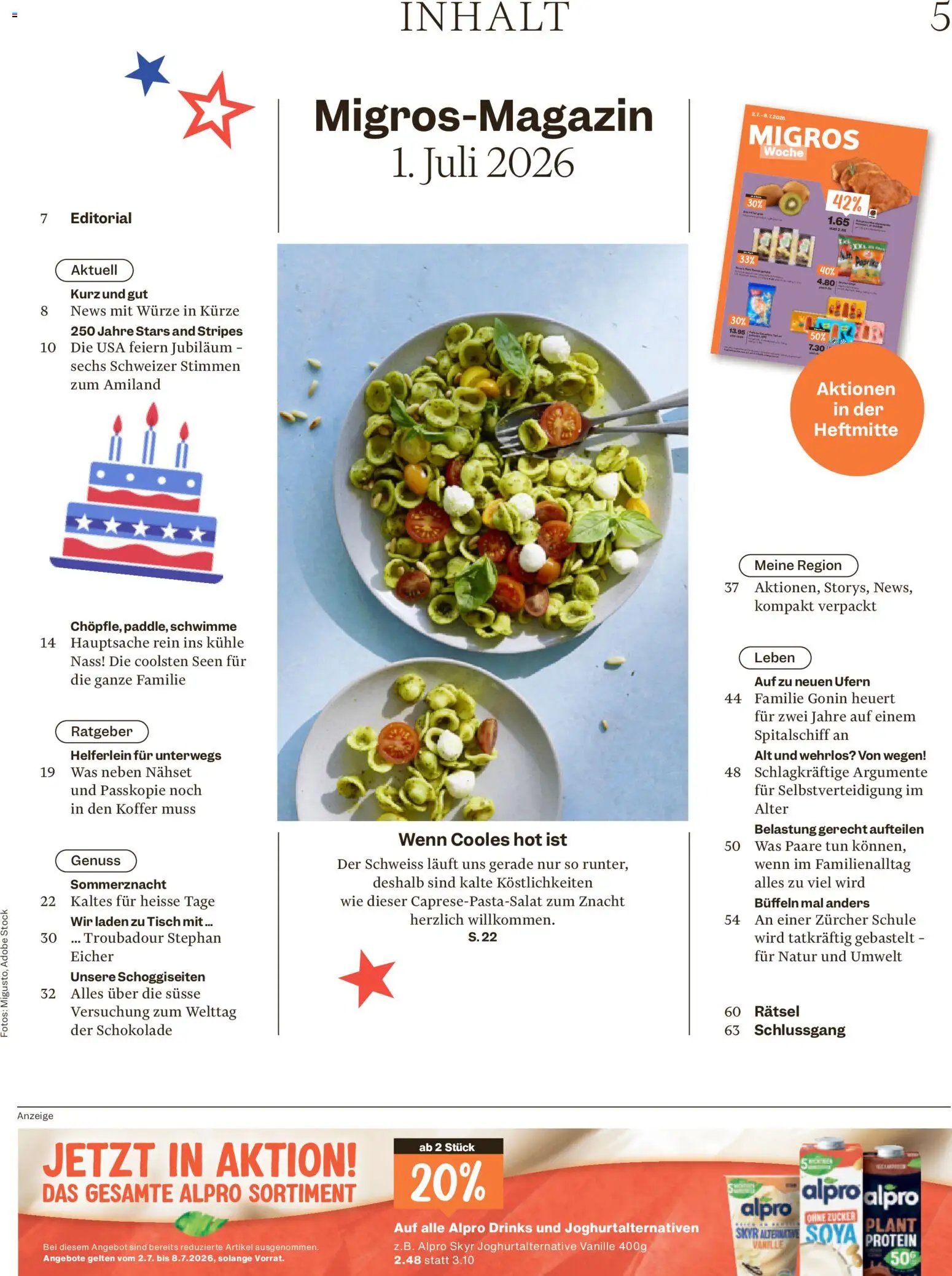 Migros aktionen Magazin