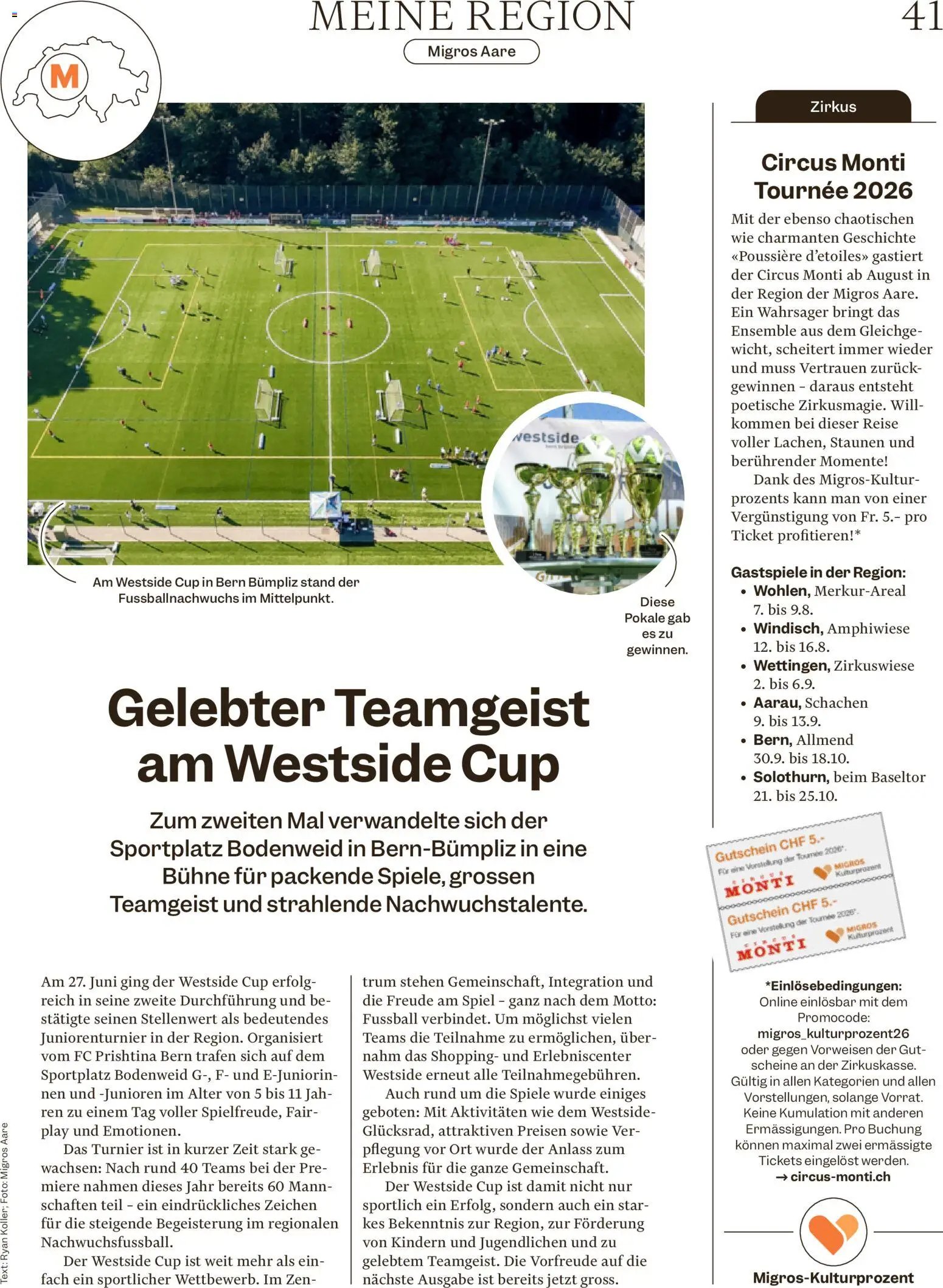 Migros aktionen Magazin