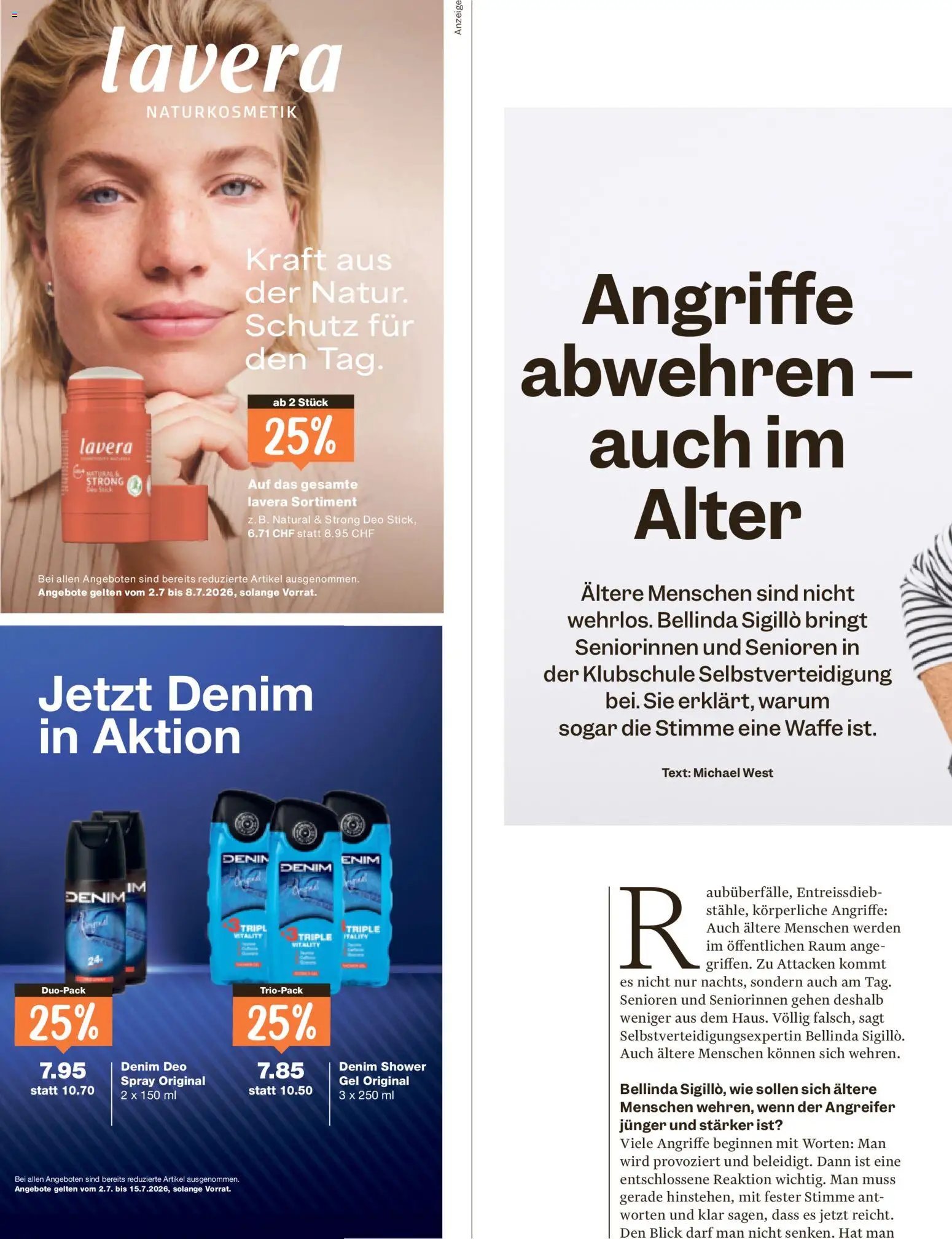 Migros aktionen Magazin