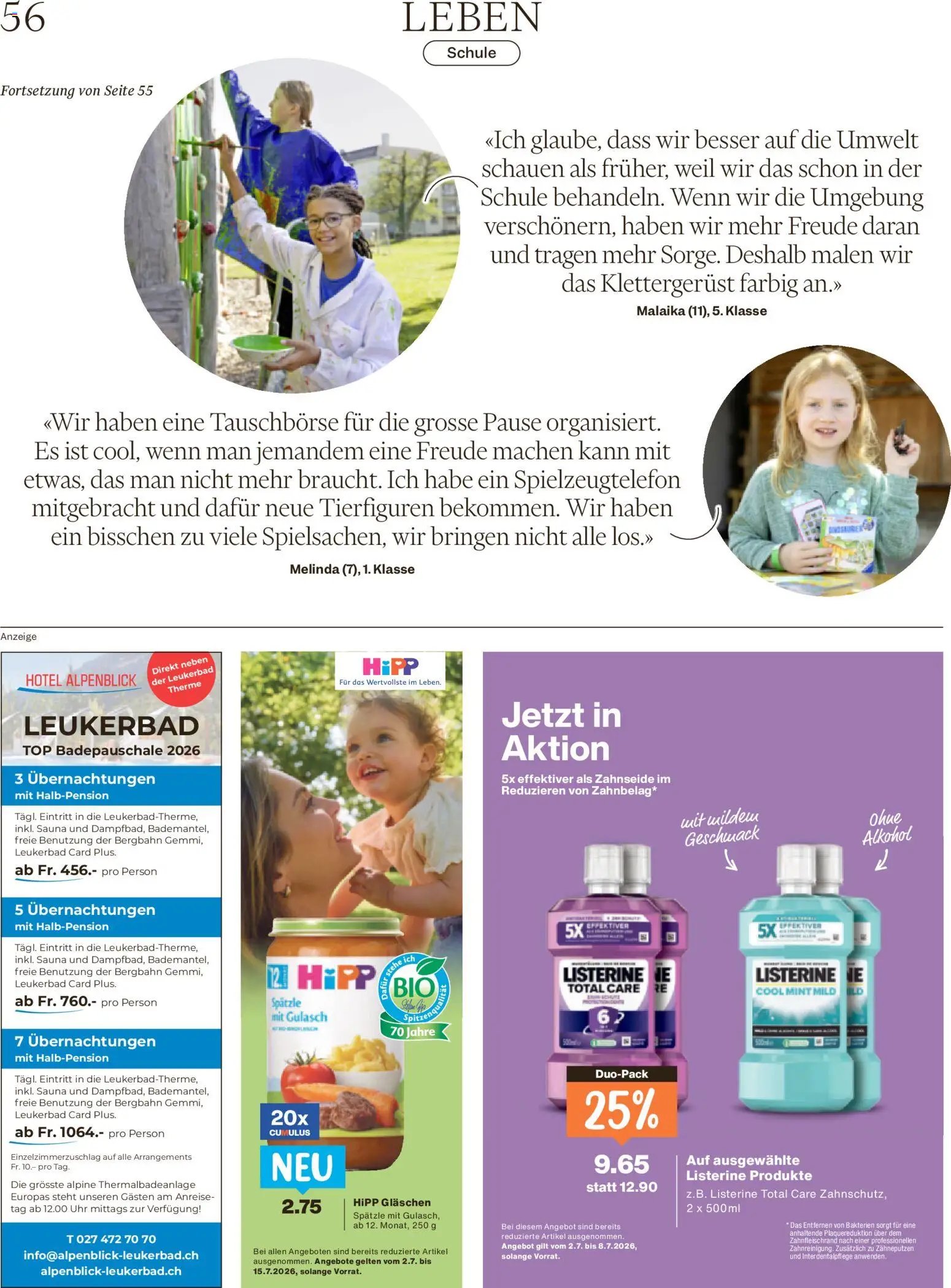 Migros aktionen Magazin