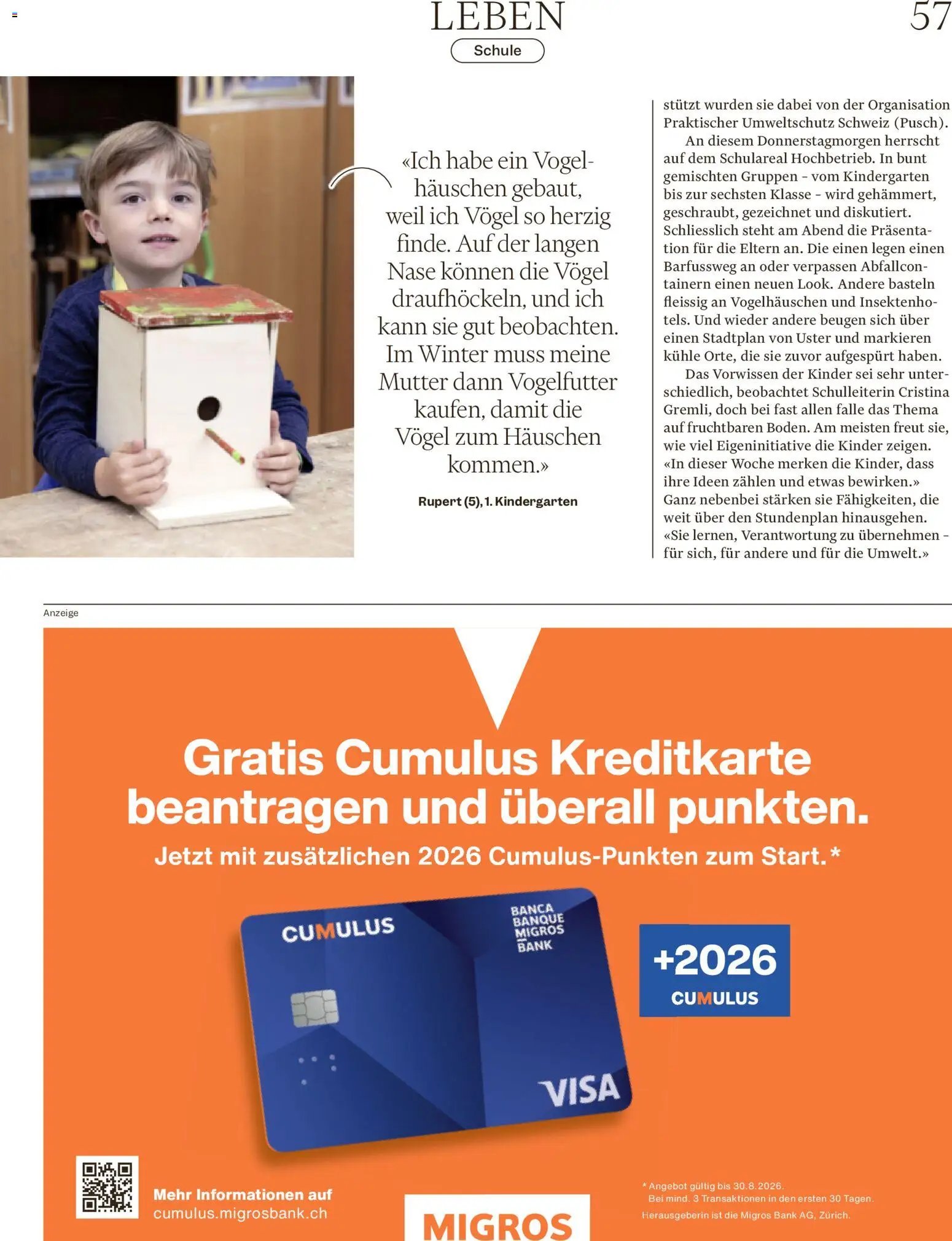 Migros aktionen Magazin