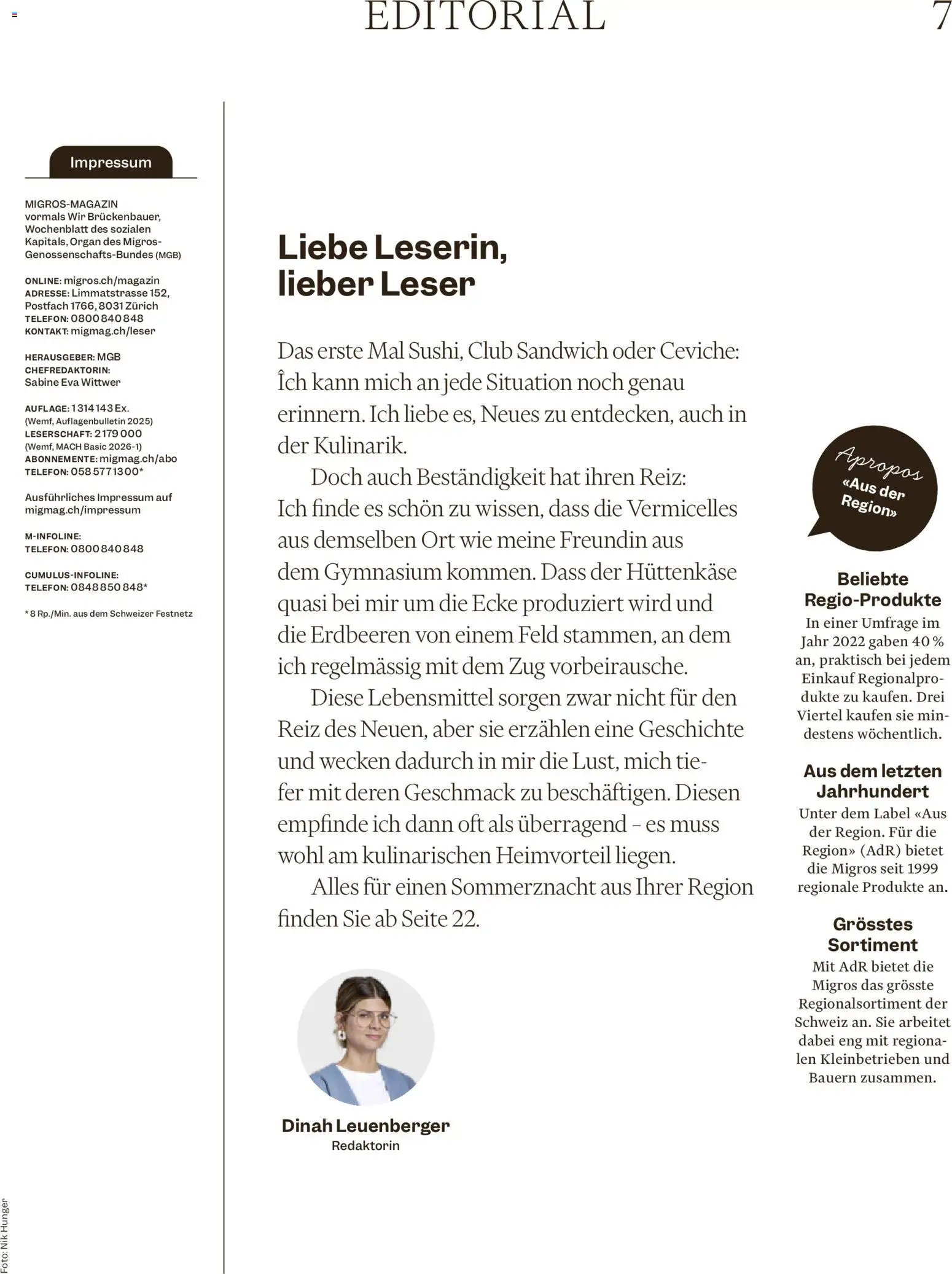 Migros aktionen Magazin