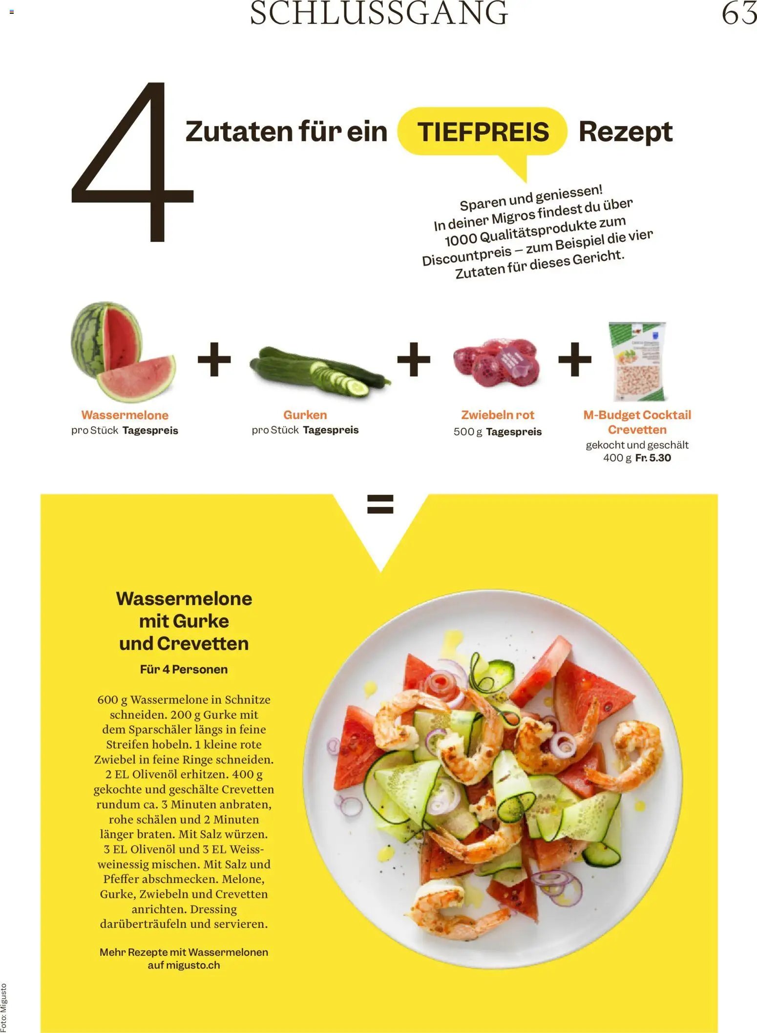 Migros aktionen Magazin
