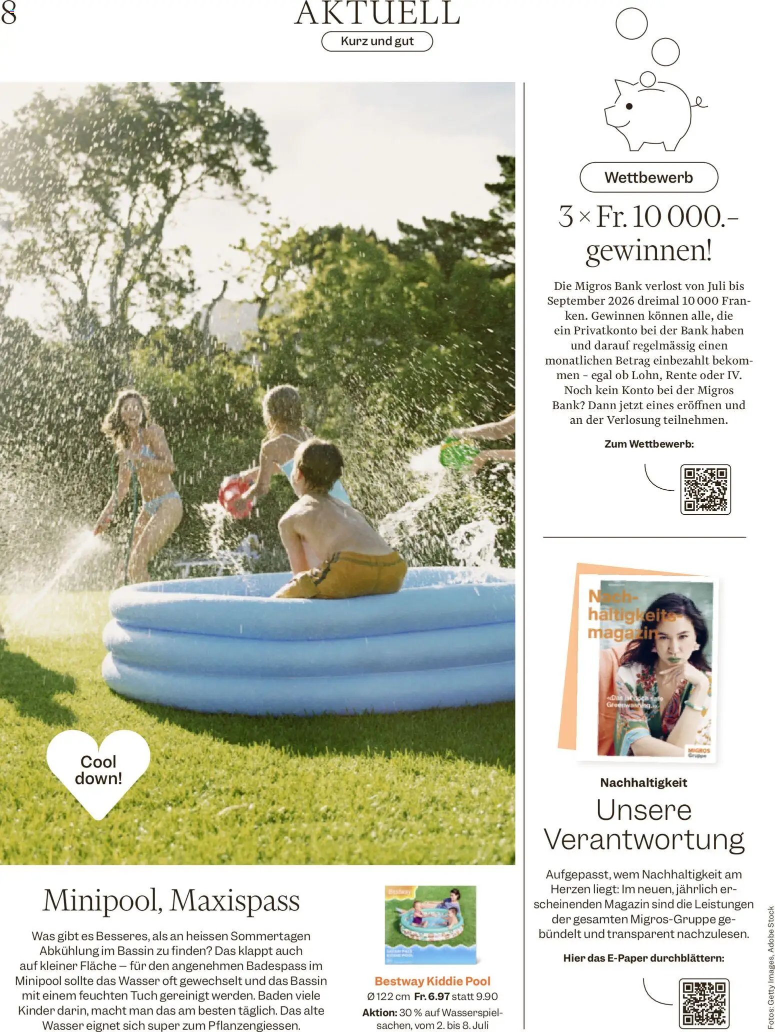 Migros aktionen Magazin