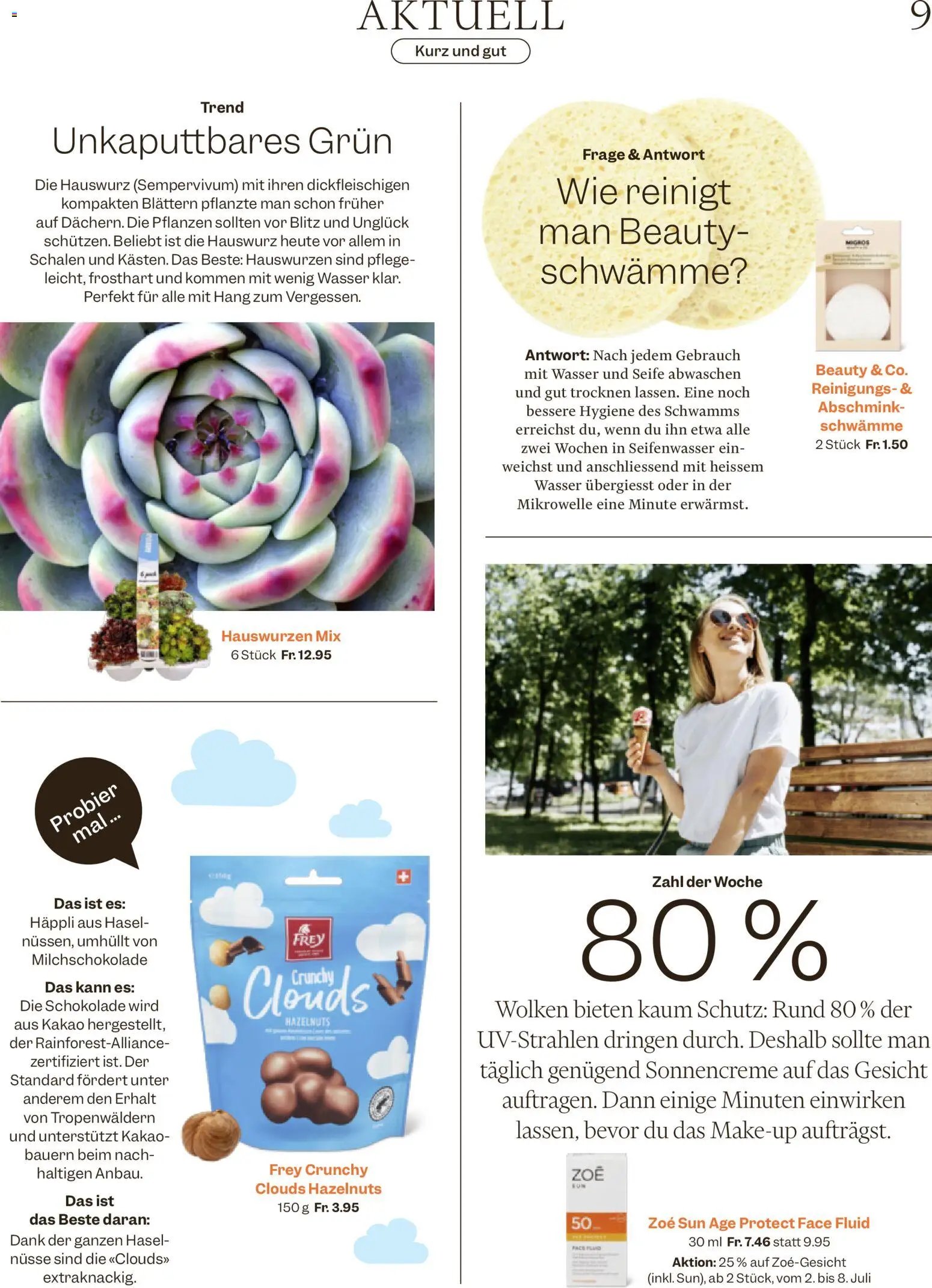 Migros aktionen Magazin