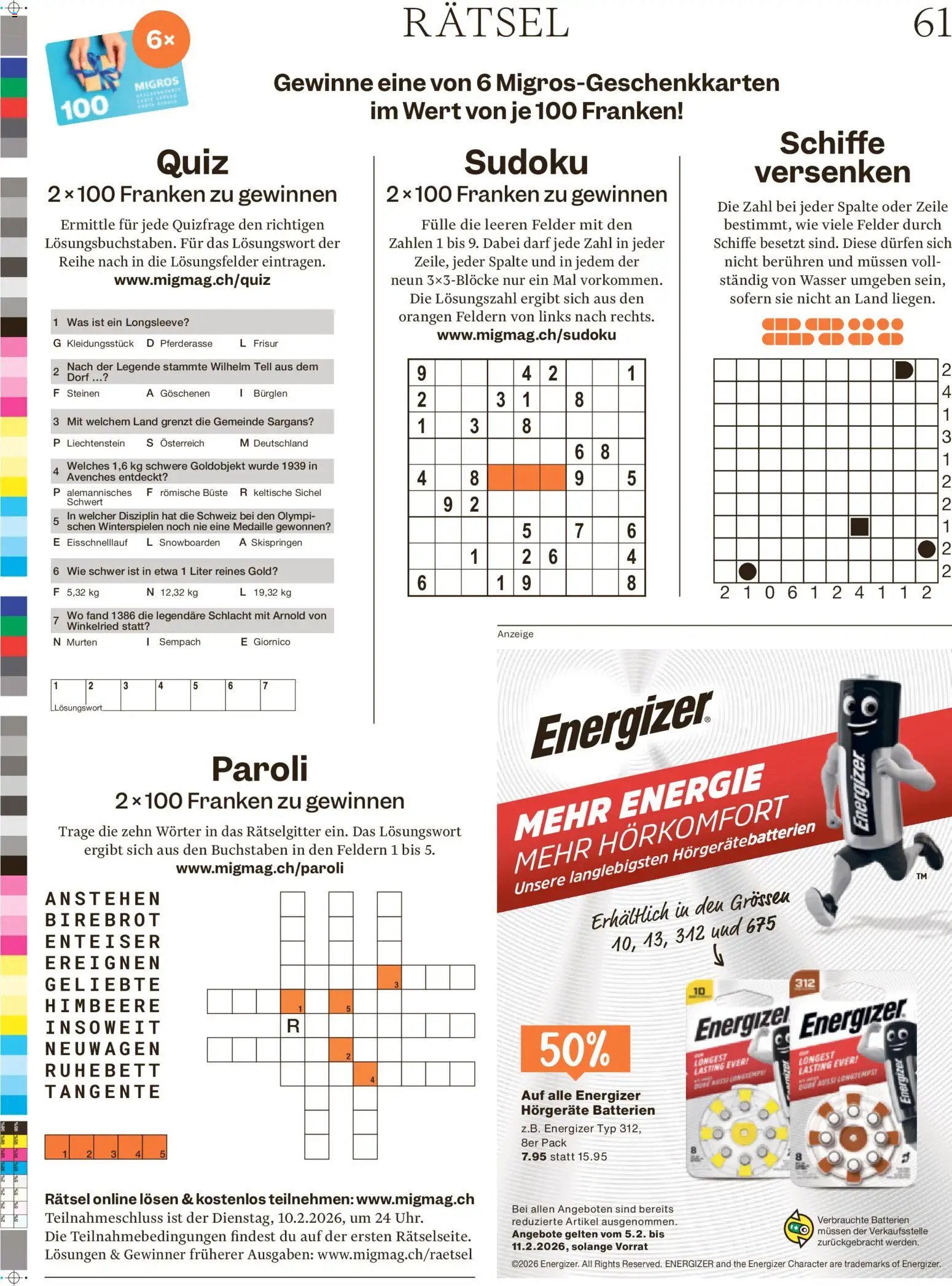 Migros - Magazin (2026-02-04 - 2026-02-10)