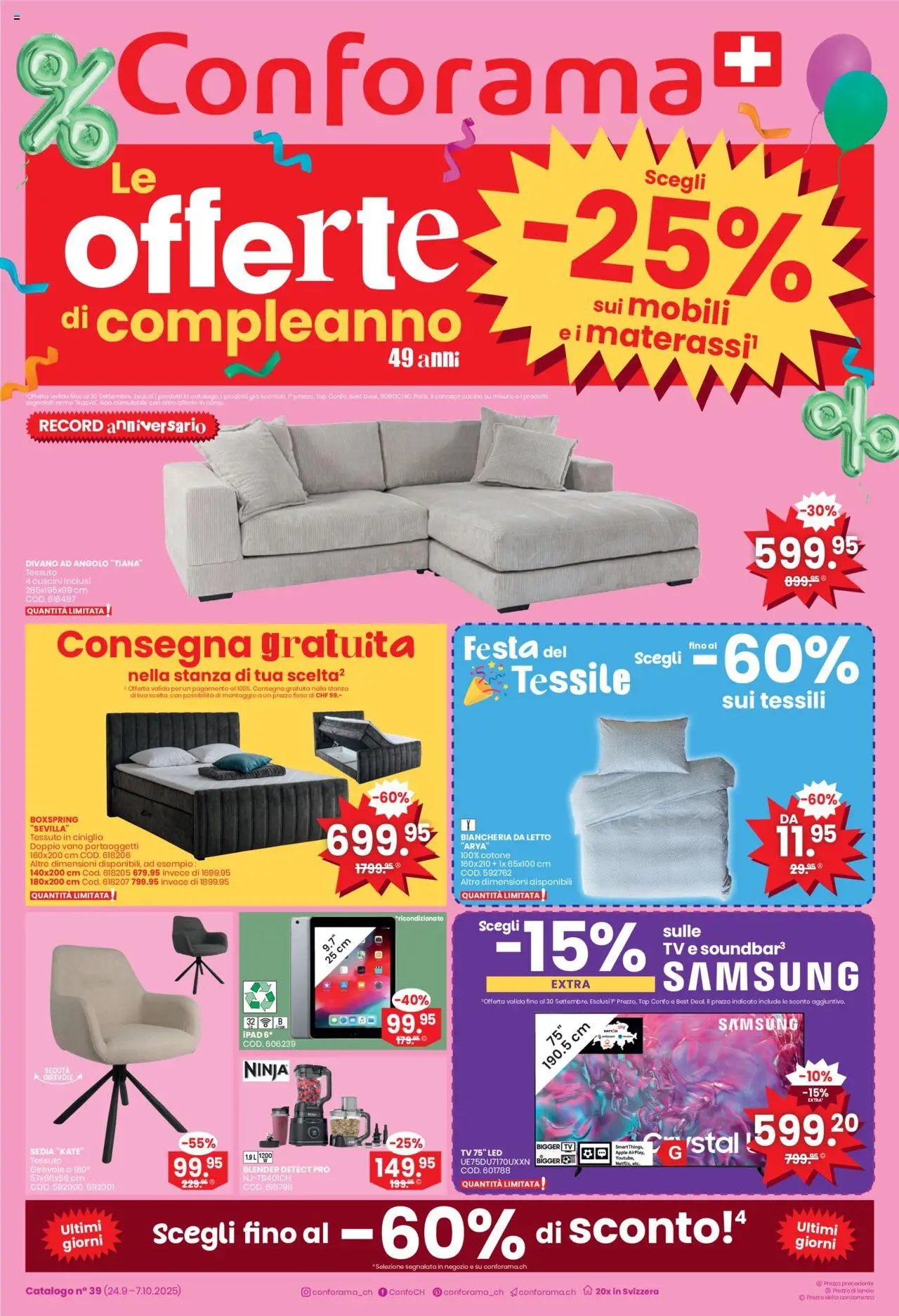 Conforama Aktionen IT (2025-09-24 - 2025-10-07) | 1
