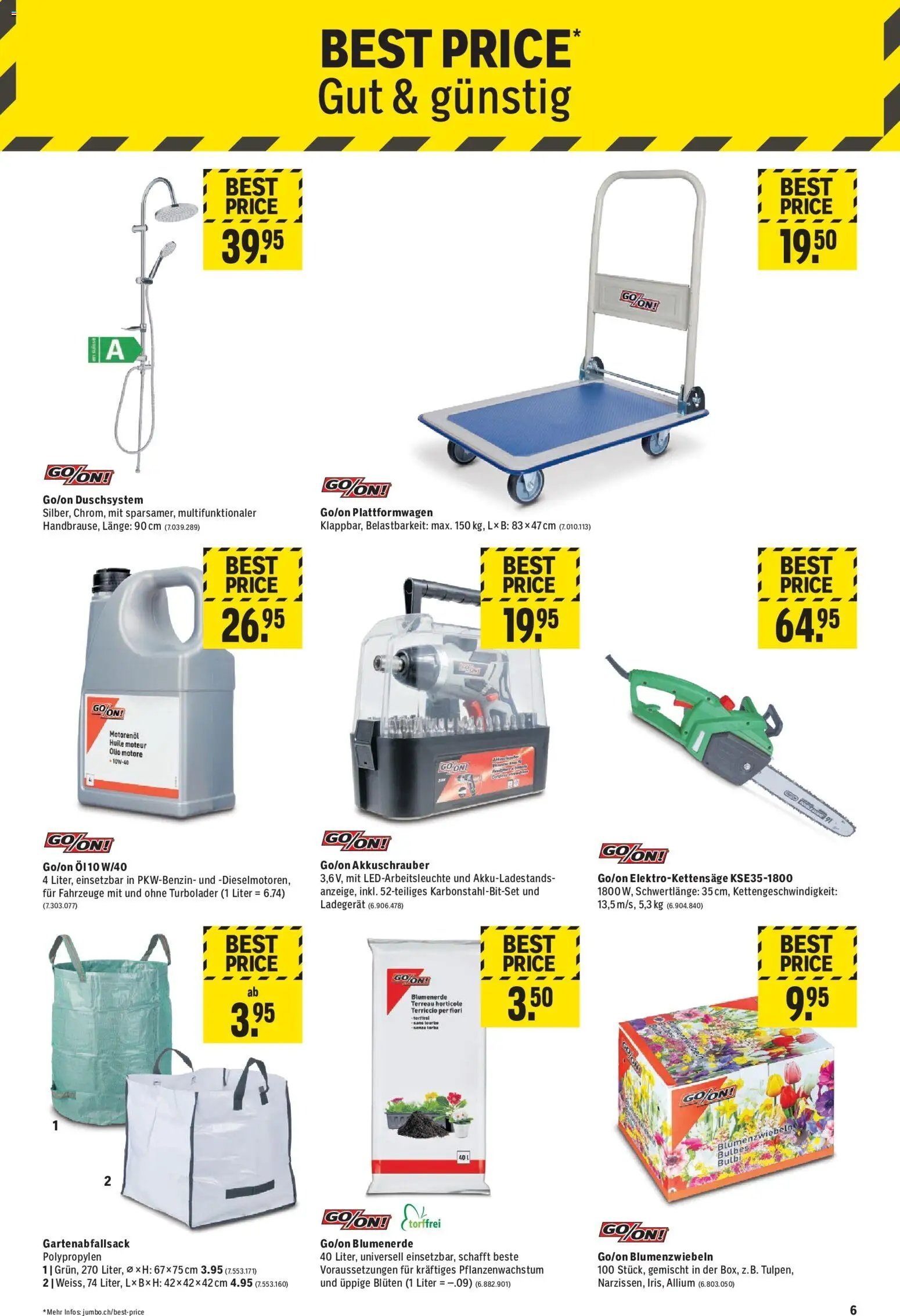 Jumbo aktionen