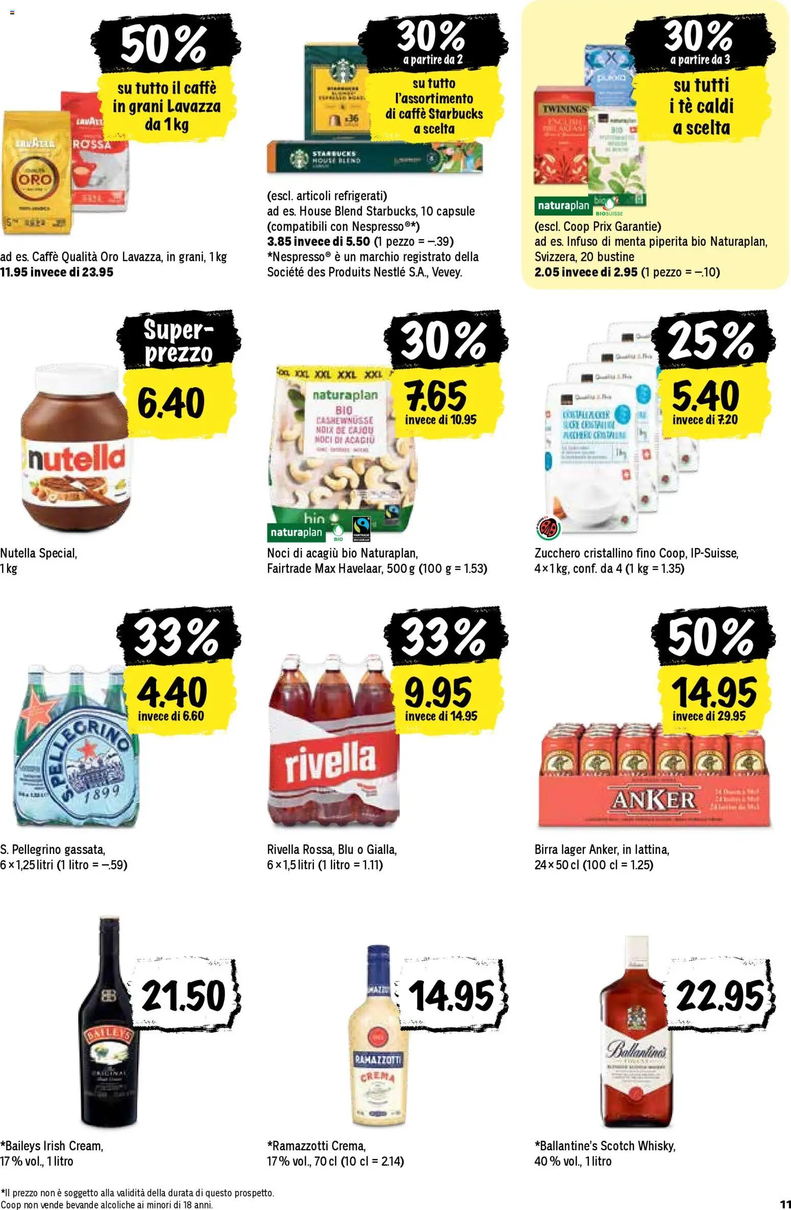 Coop - Una settimana di azioni (2025-11-27 - 2025-12-03)