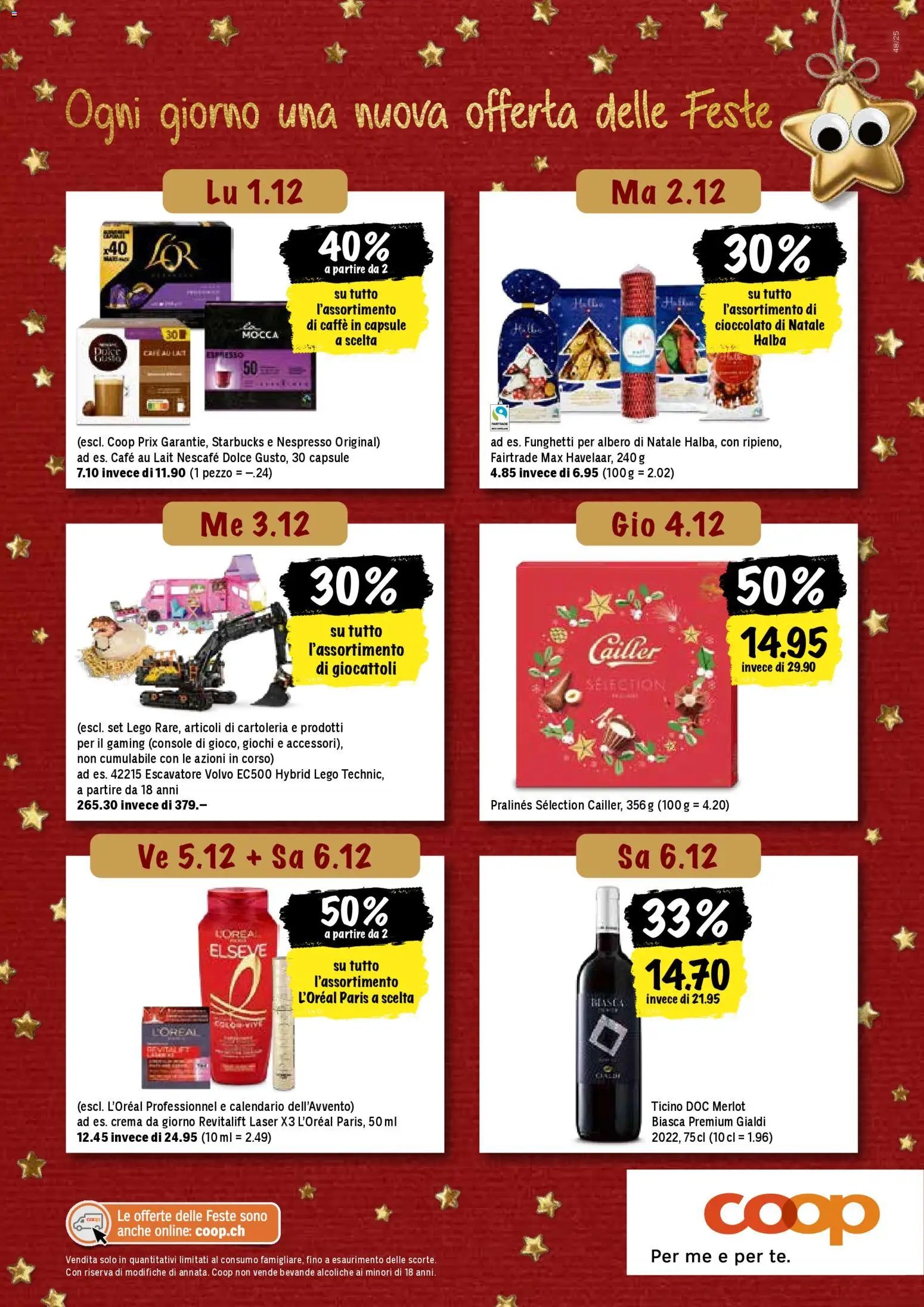 Coop - Una settimana di azioni (2025-11-27 - 2025-12-03)