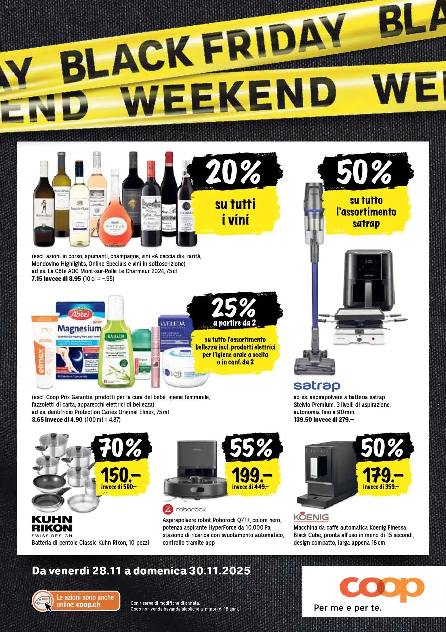 Coop - Una settimana di azioni (2025-11-27 - 2025-12-03)