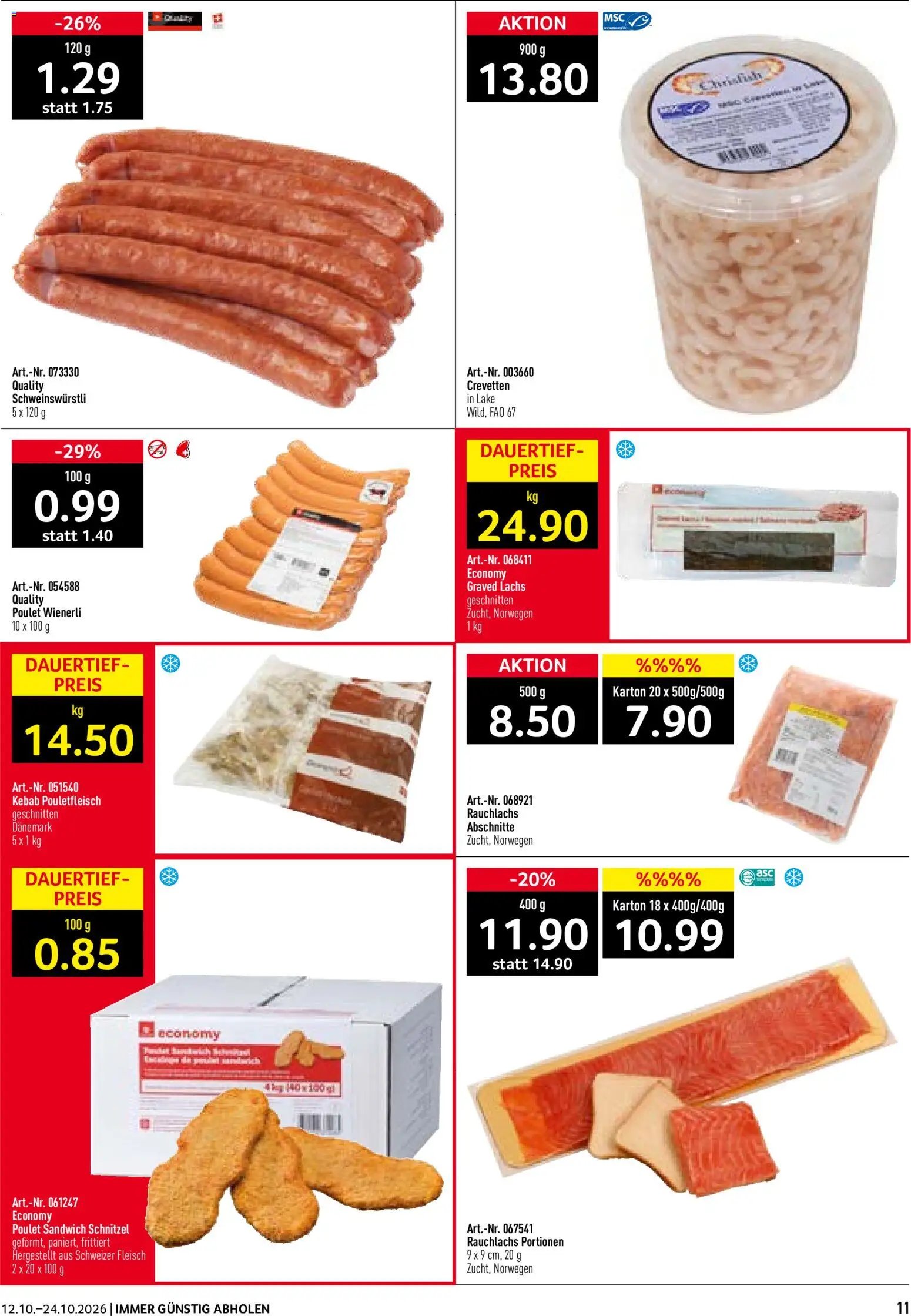 Prodega aktionen Bäckerei
