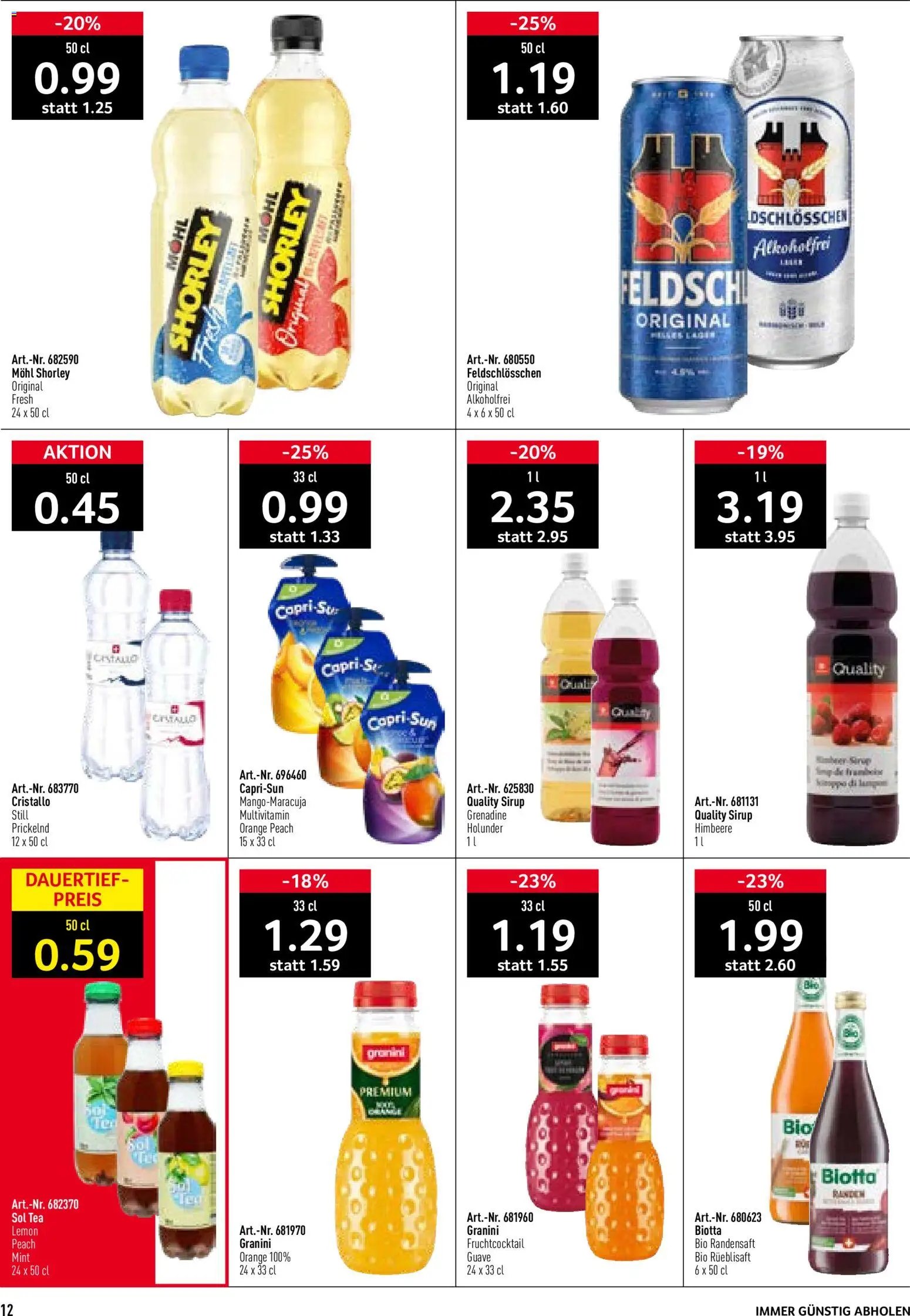 Prodega aktionen Bäckerei