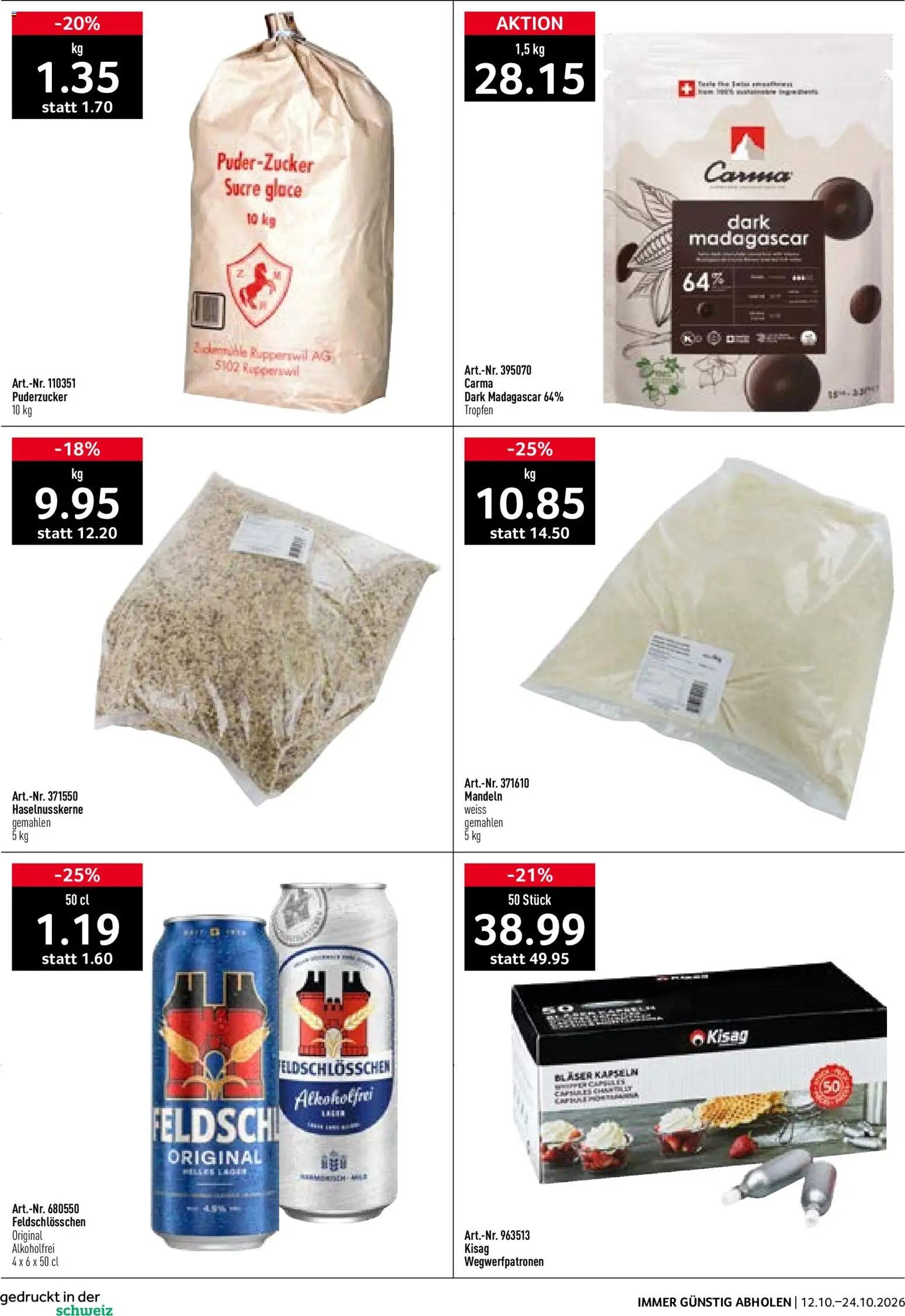 Prodega aktionen Bäckerei