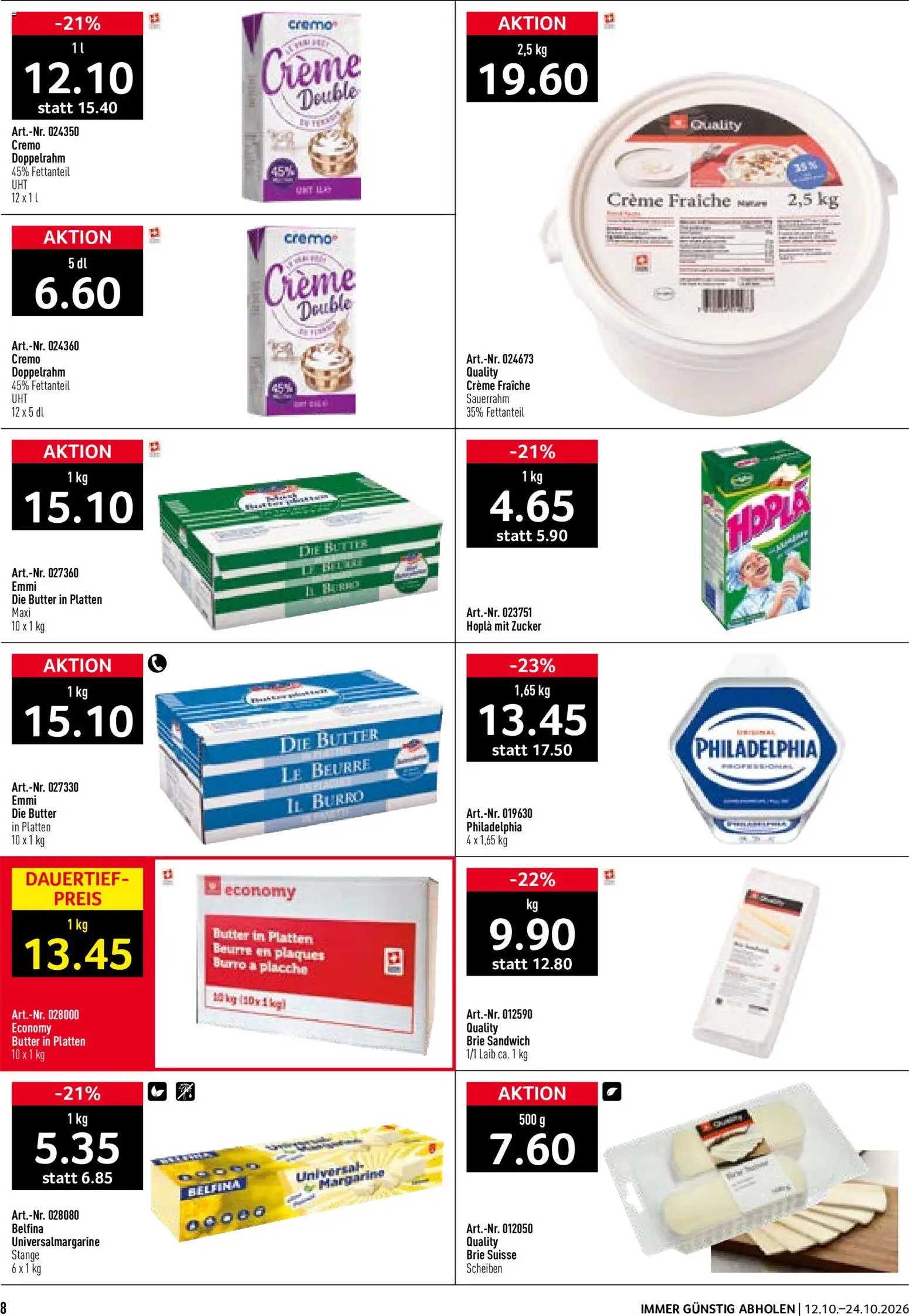 Prodega aktionen Bäckerei