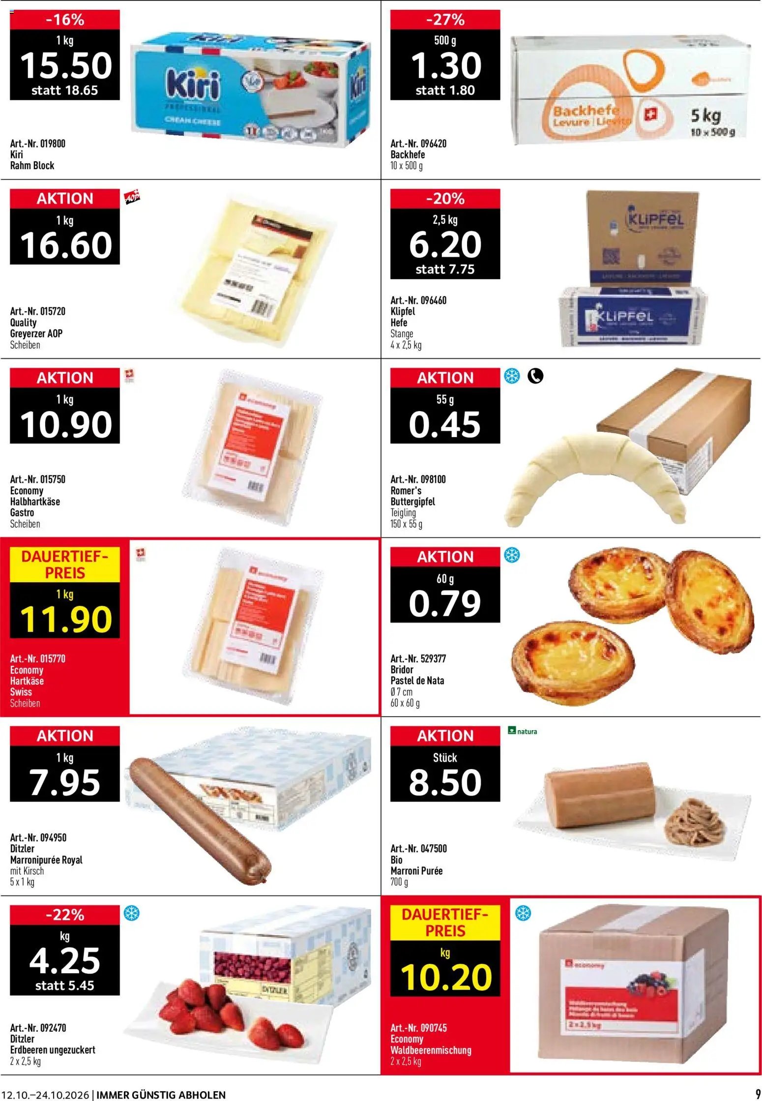 Prodega aktionen Bäckerei