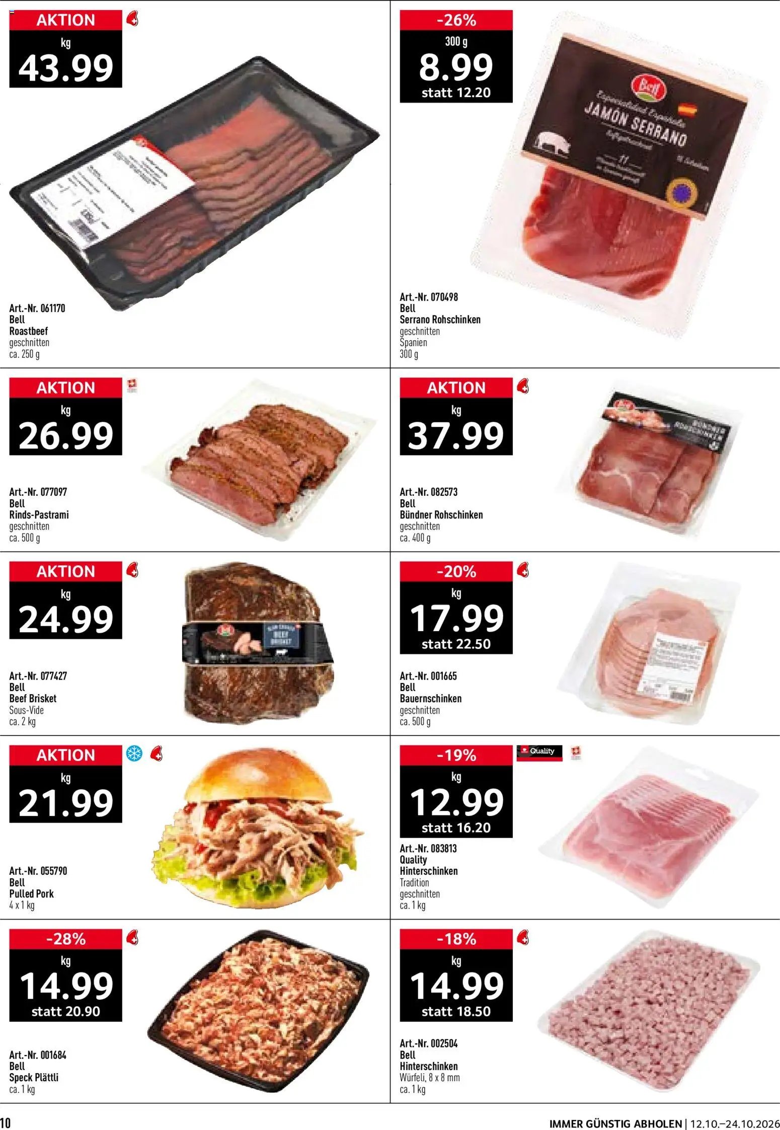 Prodega aktionen Bäckerei