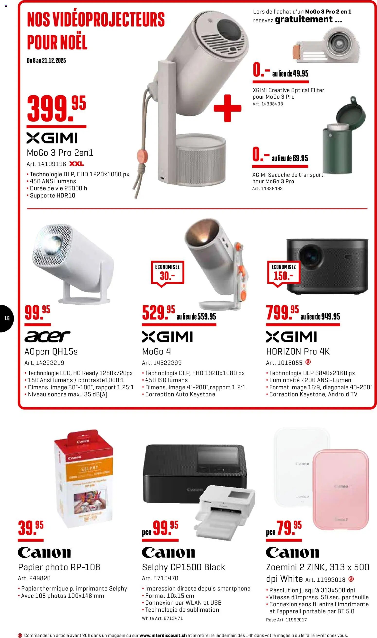 Interdiscount Aktionen Christmas FR (2025-12-15 - 2025-12-21)