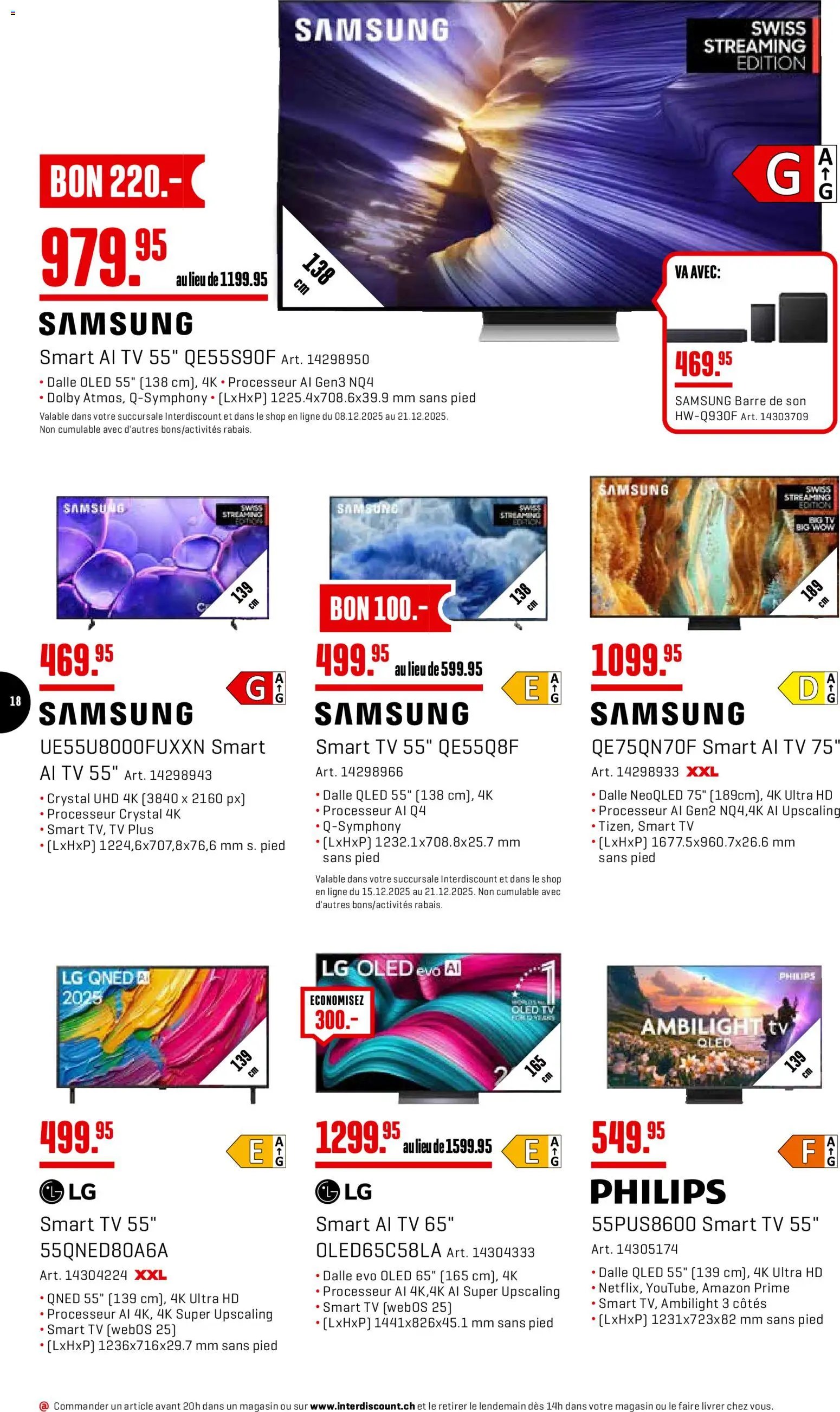 Interdiscount Aktionen Christmas FR (2025-12-15 - 2025-12-21)