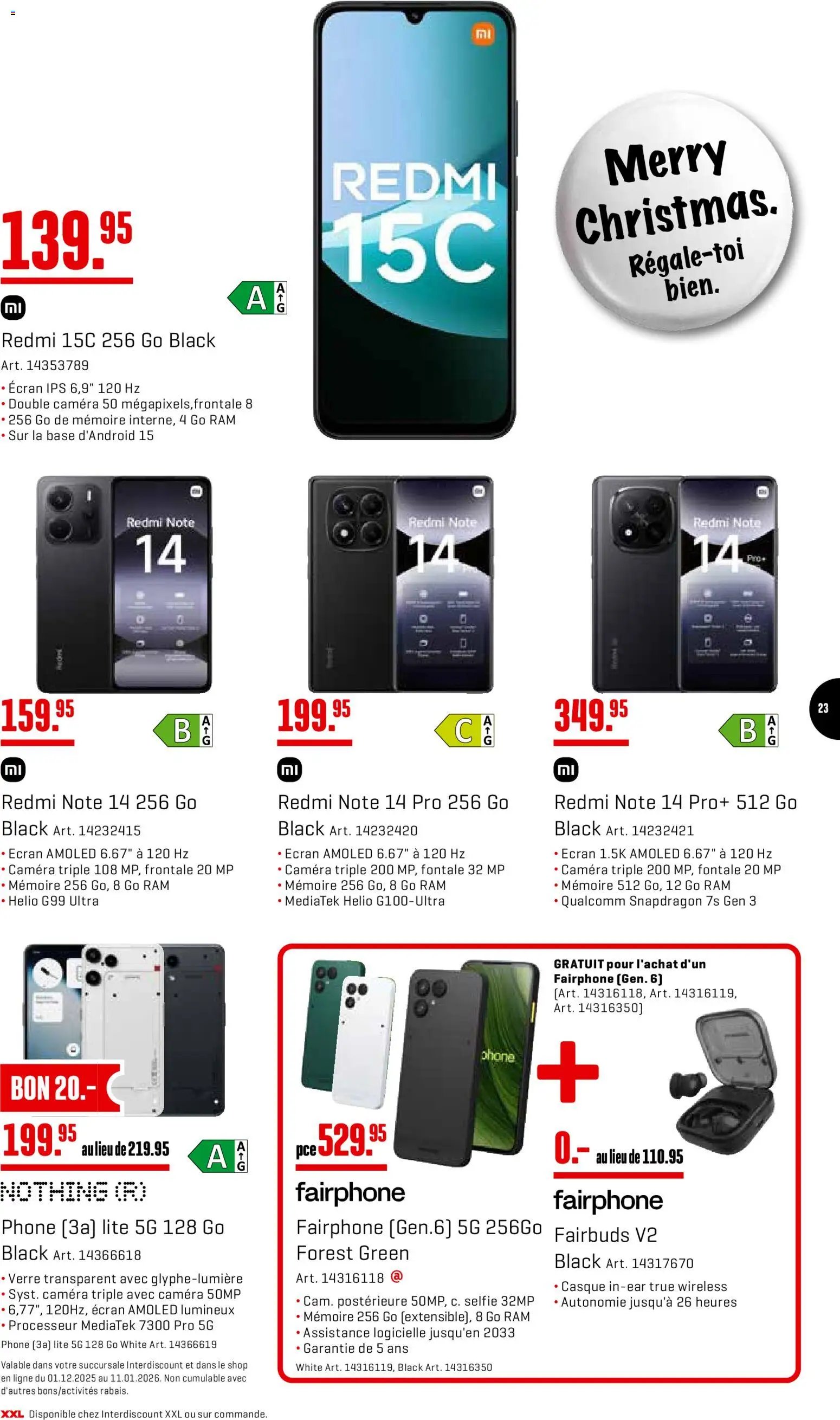 Interdiscount Aktionen Christmas FR (2025-12-15 - 2025-12-21)