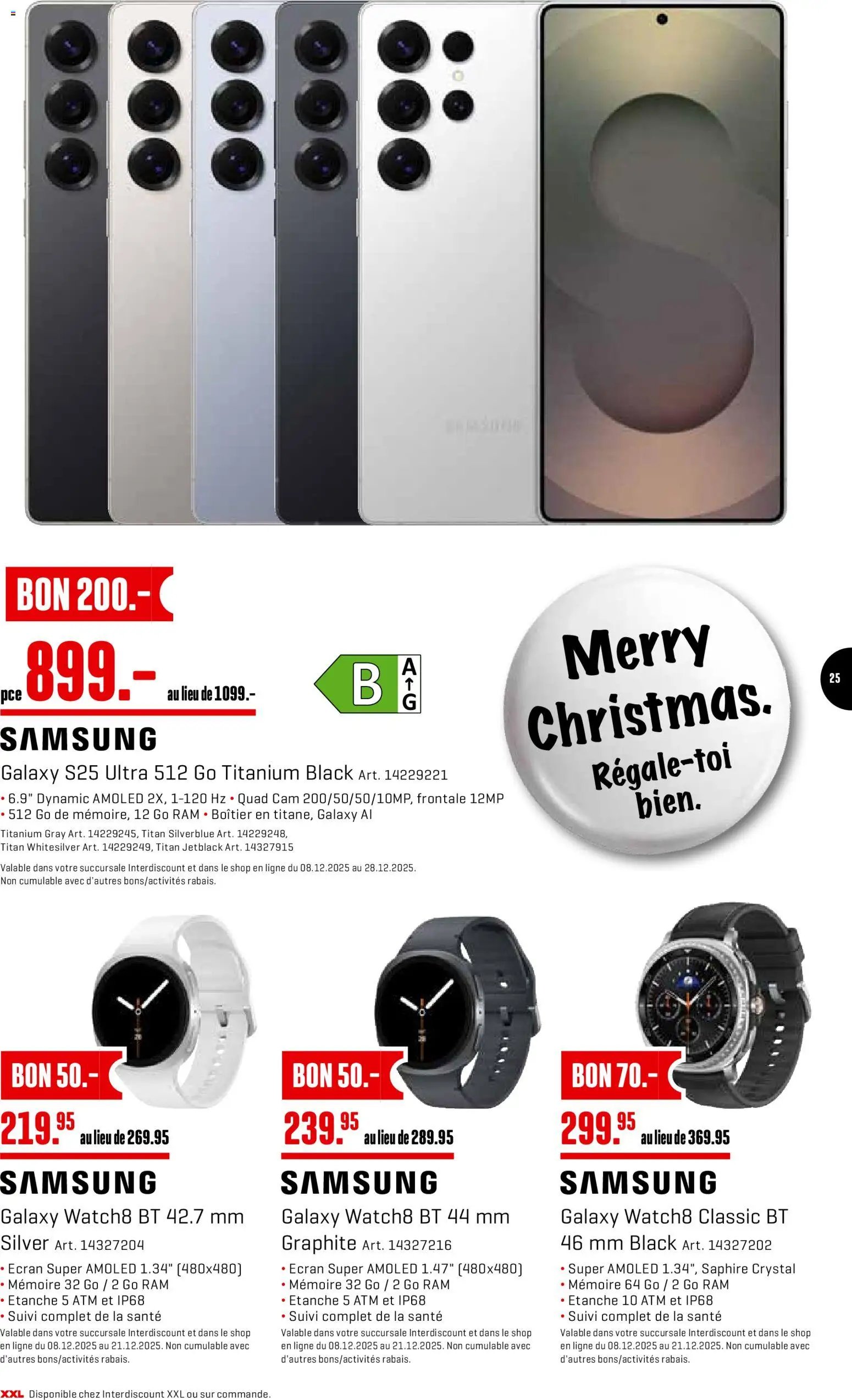 Interdiscount Aktionen Christmas FR (2025-12-15 - 2025-12-21)