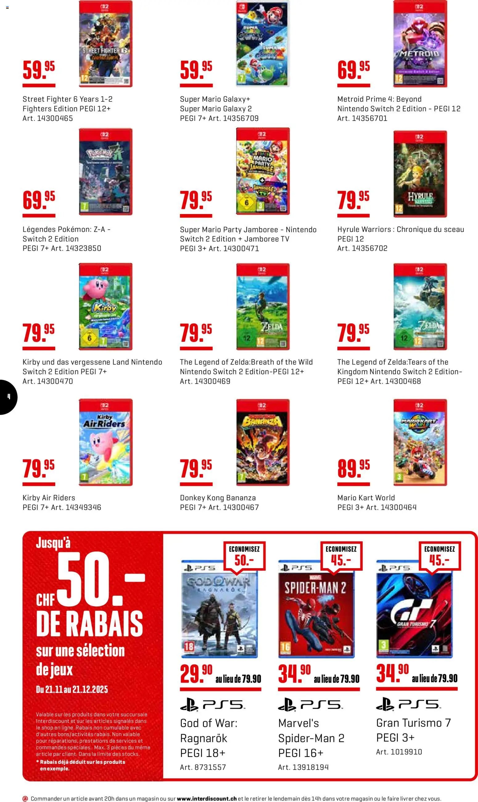 Interdiscount Aktionen Christmas FR (2025-12-15 - 2025-12-21)