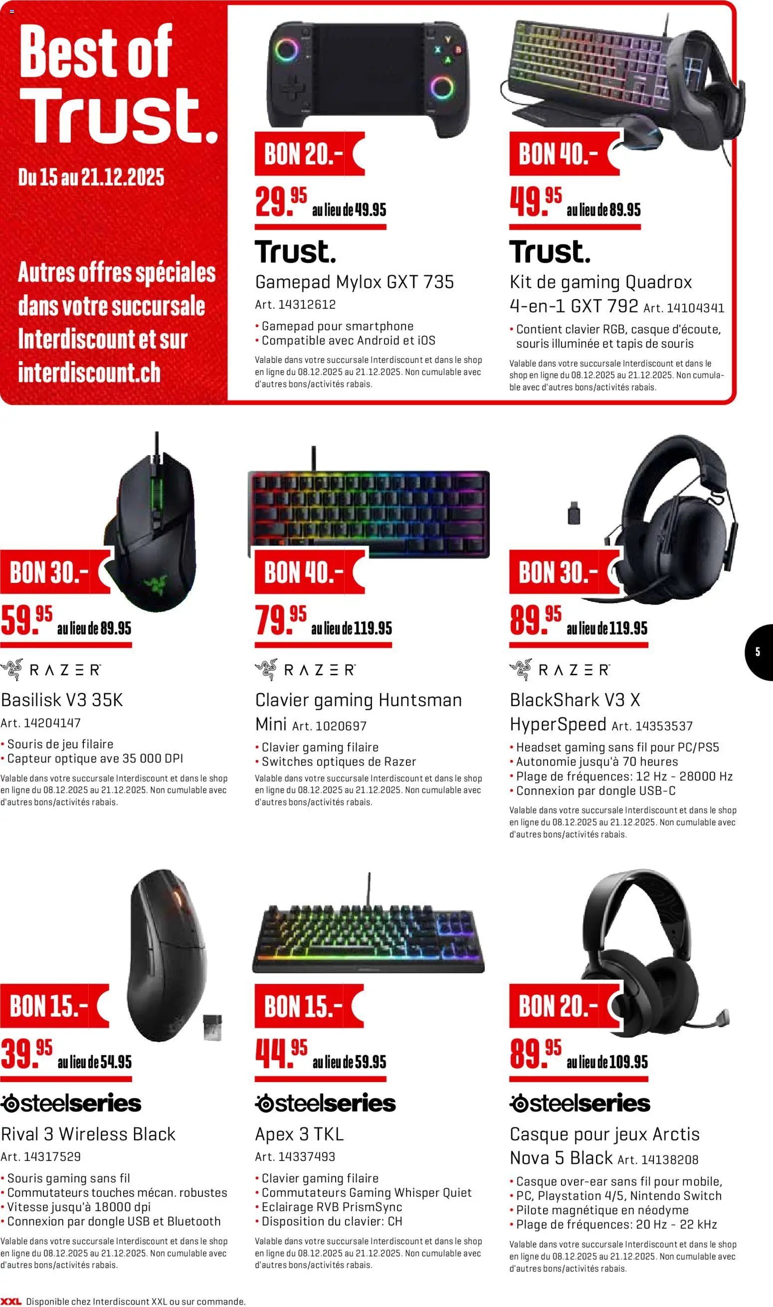 Interdiscount Aktionen Christmas FR (2025-12-15 - 2025-12-21)