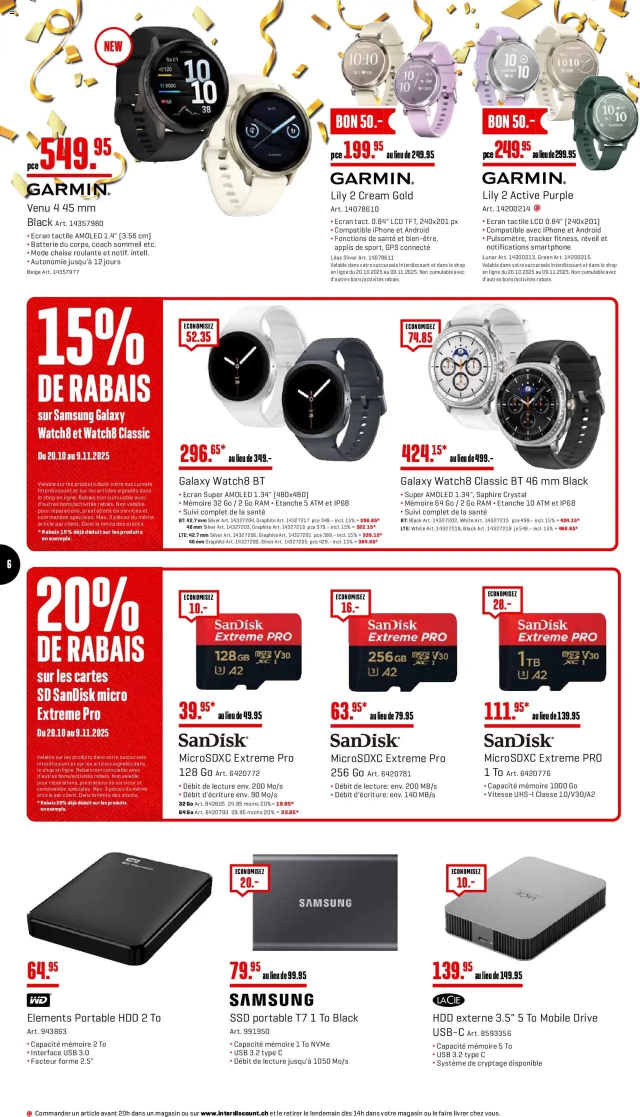 Interdiscount Aktionen FR (2025-10-20 - 2025-11-09) | 6