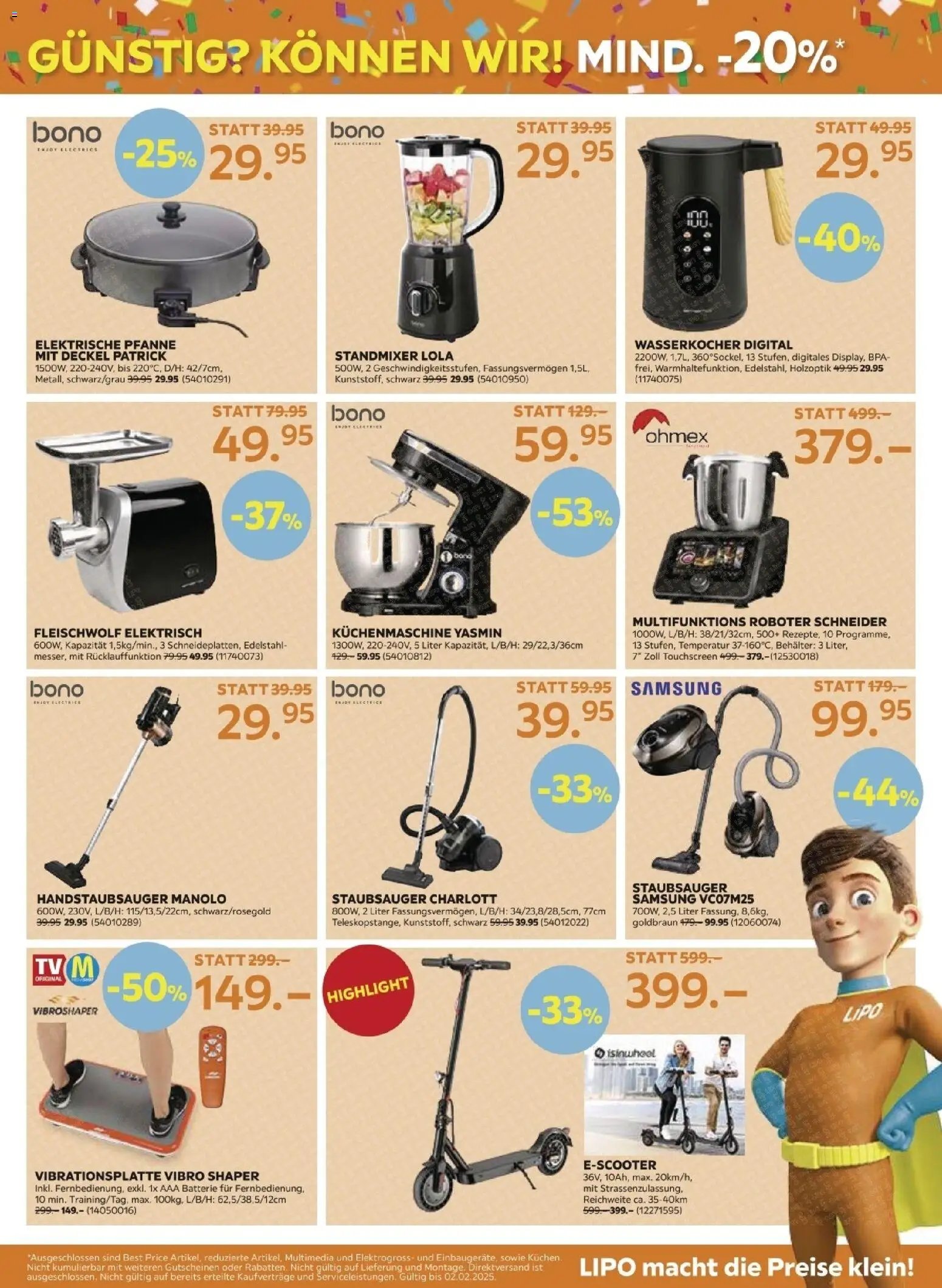 Lipo Aktionen (2026-01-20 - 2026-02-02) | 11