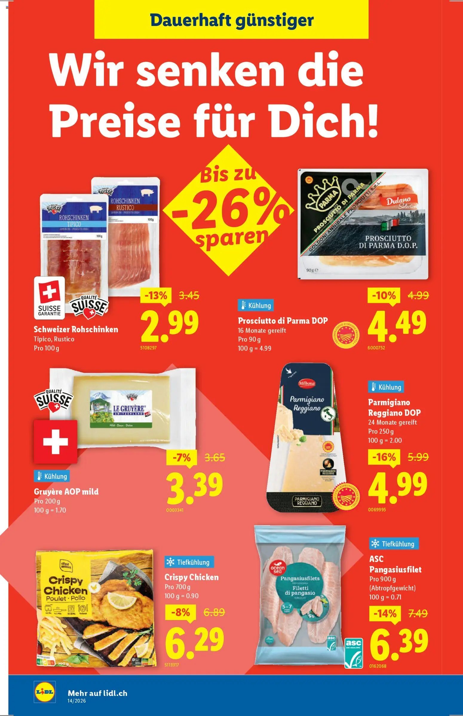 Lidl aktionen (2026-04-01 - 2026-04-08)