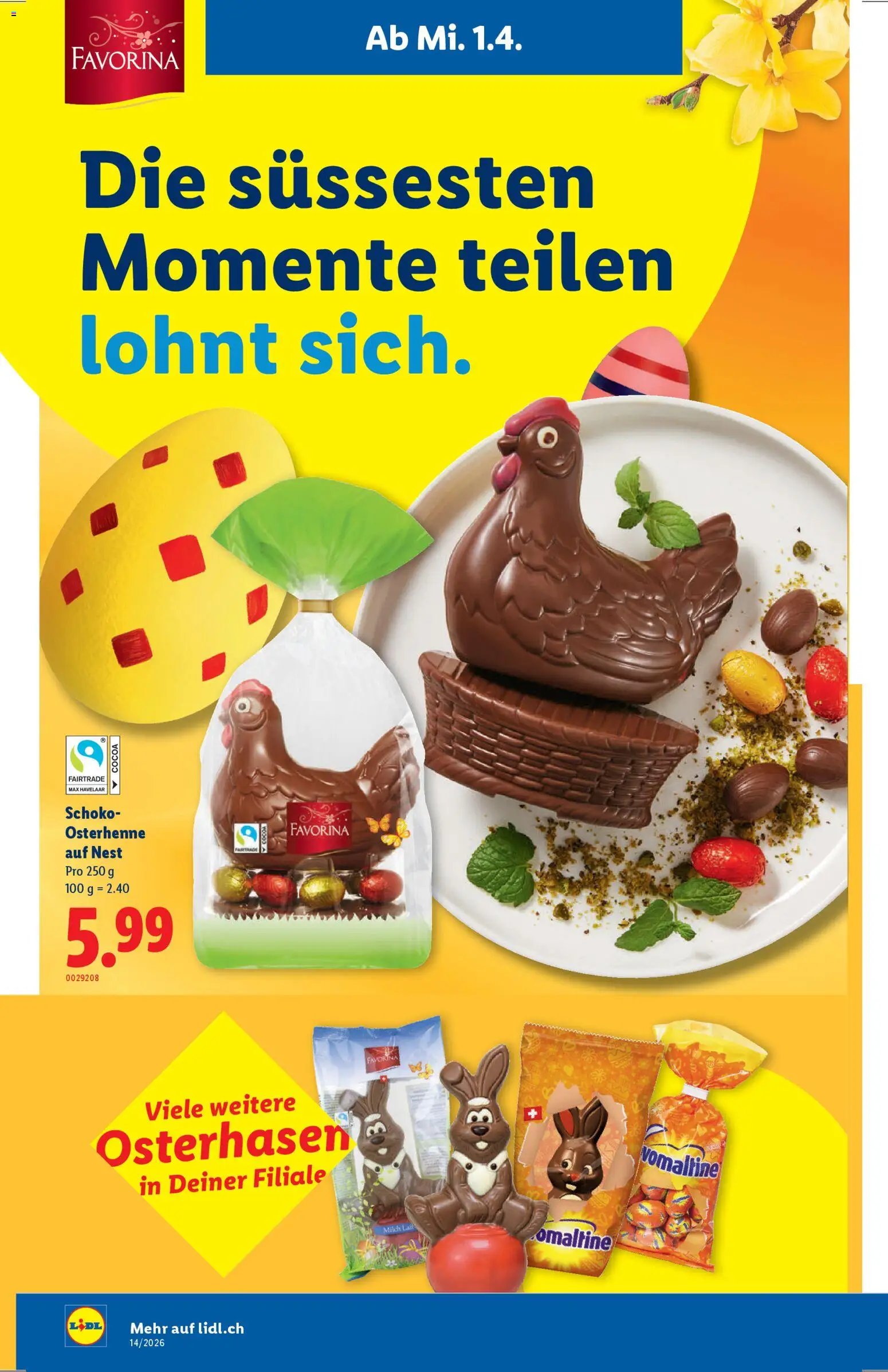 Lidl aktionen (2026-04-01 - 2026-04-08)