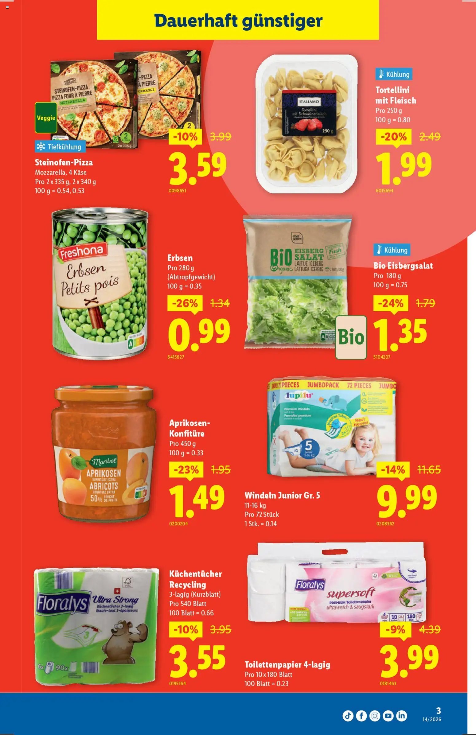 Lidl aktionen (2026-04-01 - 2026-04-08)