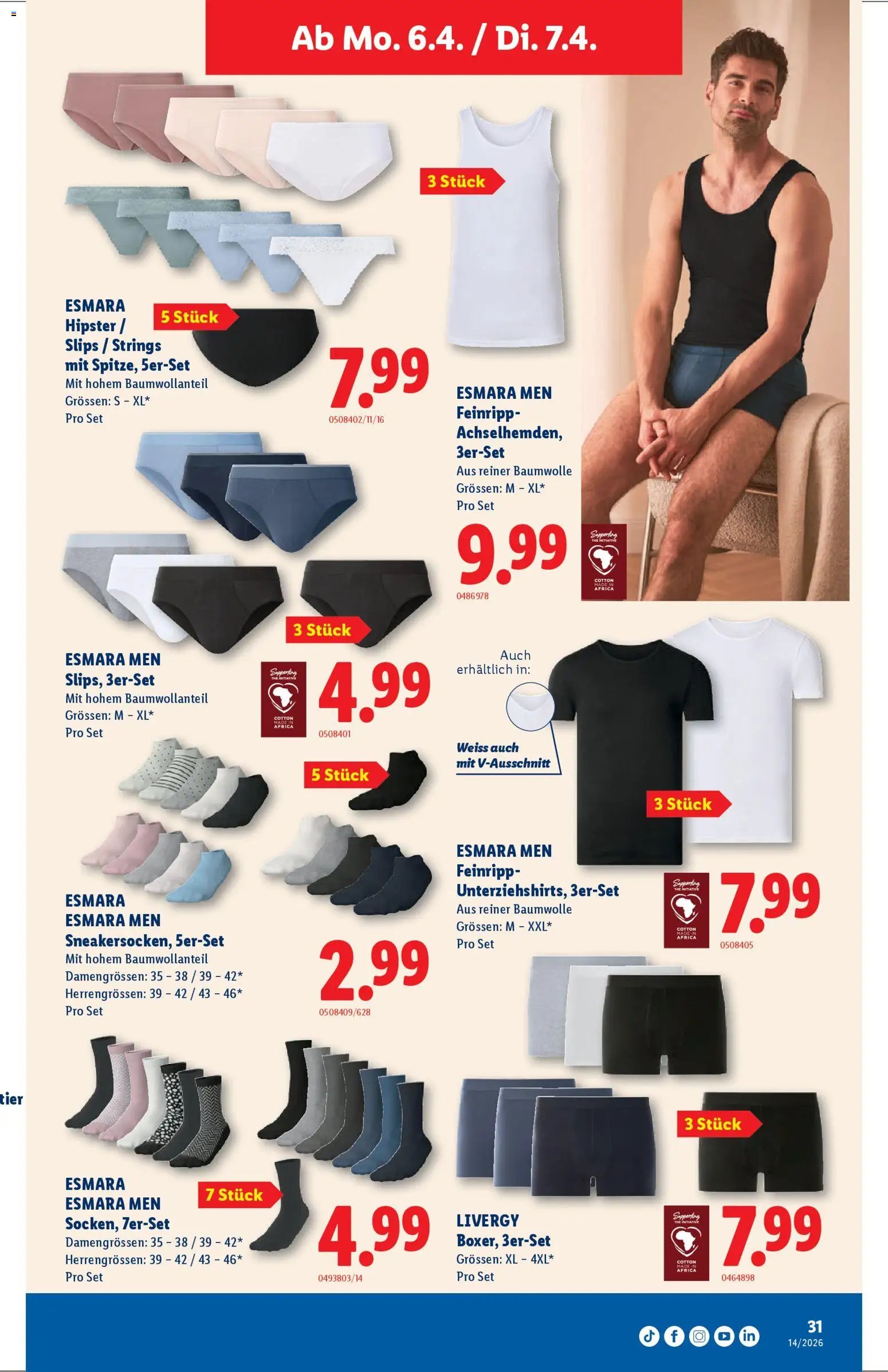 Lidl aktionen (2026-04-01 - 2026-04-08)