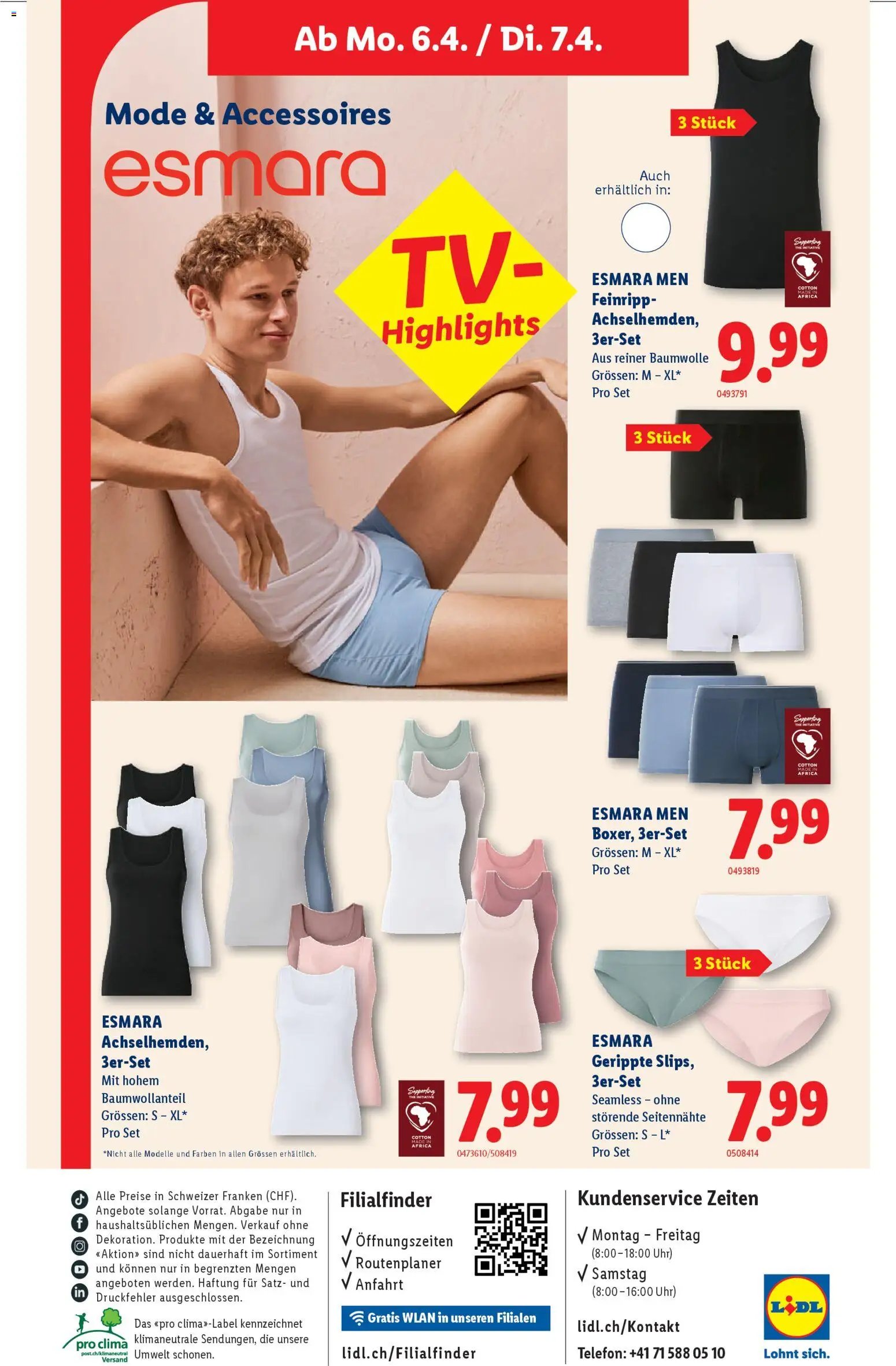 Lidl aktionen (2026-04-01 - 2026-04-08)