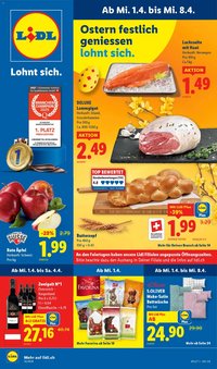 Lidl aktionen (2026-04-01 - 2026-04-08)
