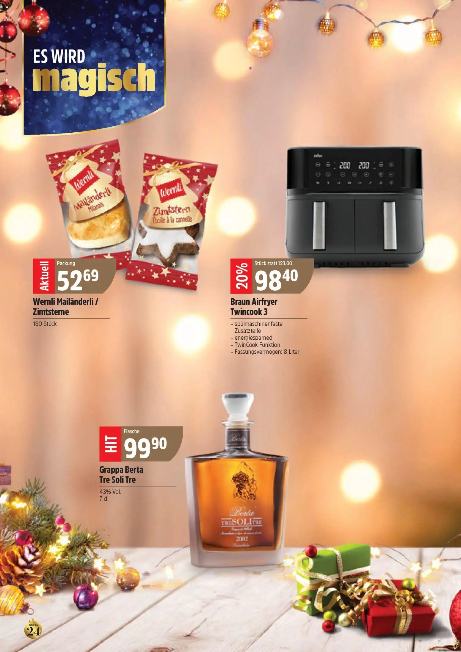 TopCC Aktionen Magische Weihnachten (2025-12-01 - 2025-12-31) | 24