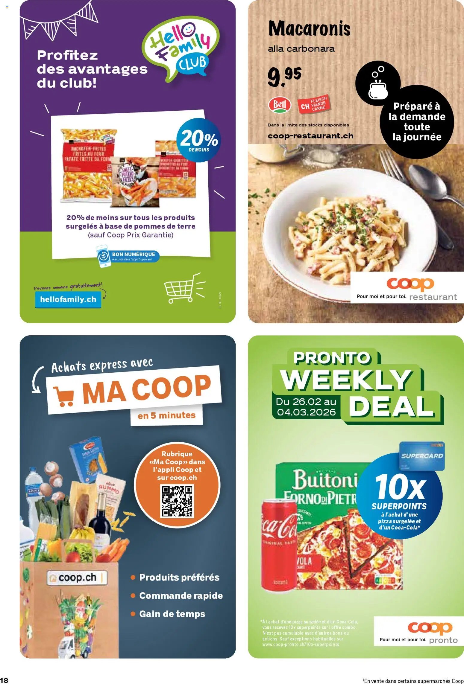 Coop - Les actions de la semaine (2026-02-26 - 2026-03-04) | 18